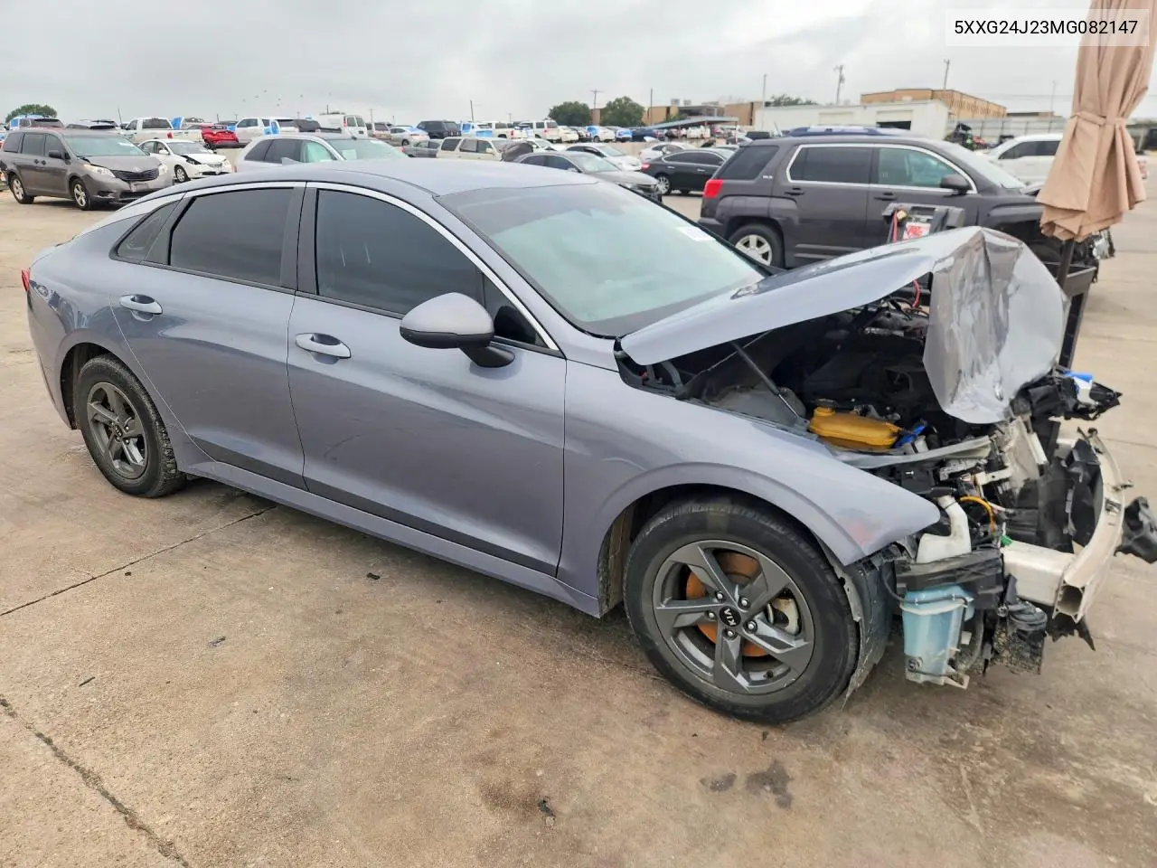 2021 Kia K5 Lx VIN: 5XXG24J23MG082147 Lot: 61001586
