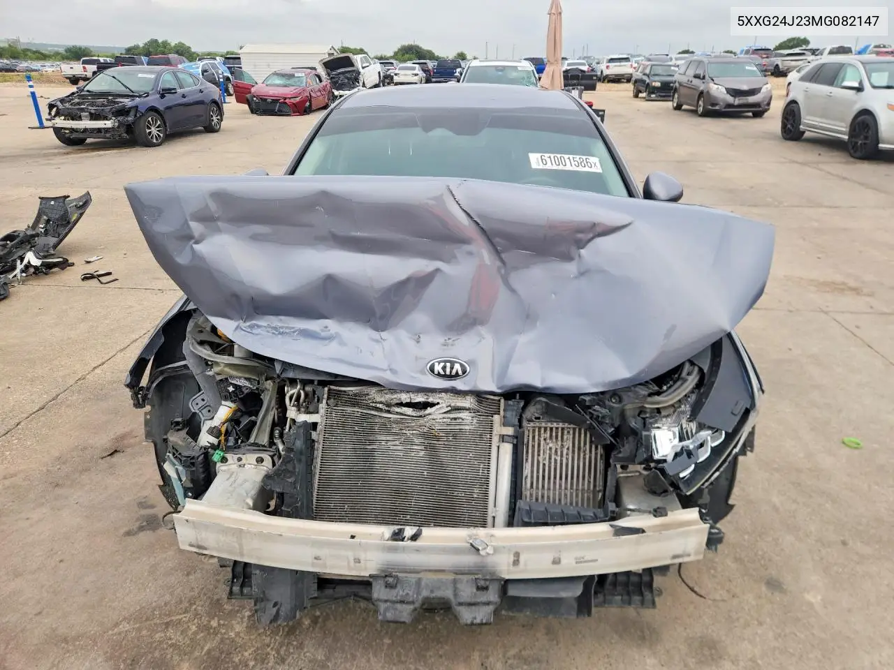 2021 Kia K5 Lx VIN: 5XXG24J23MG082147 Lot: 61001586