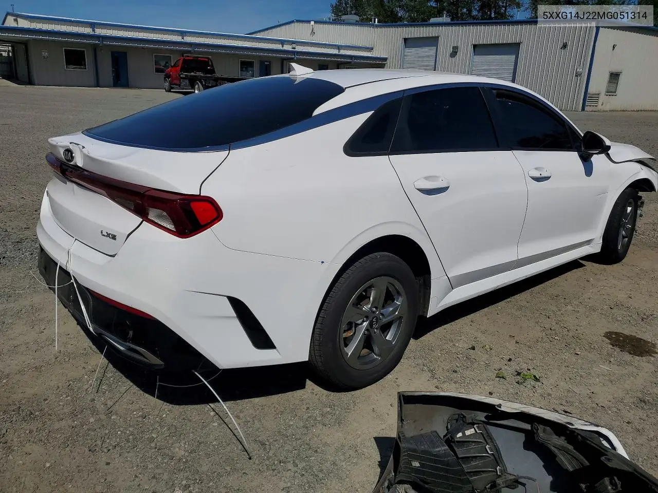 2021 Kia K5 Lxs VIN: 5XXG14J22MG051314 Lot: 61011056
