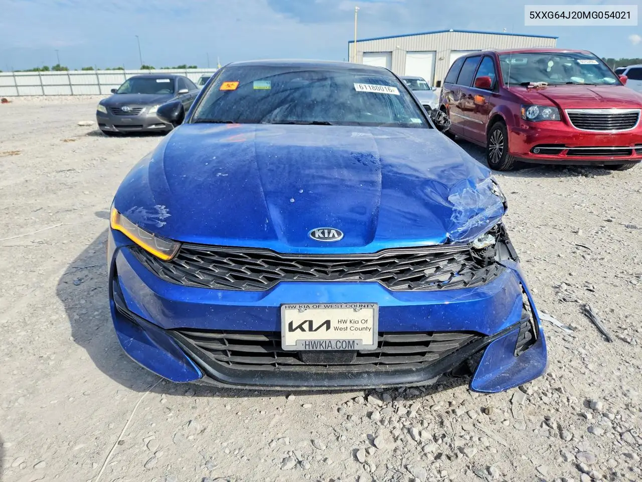2021 Kia K5 Gt Line VIN: 5XXG64J20MG054021 Lot: 61180016