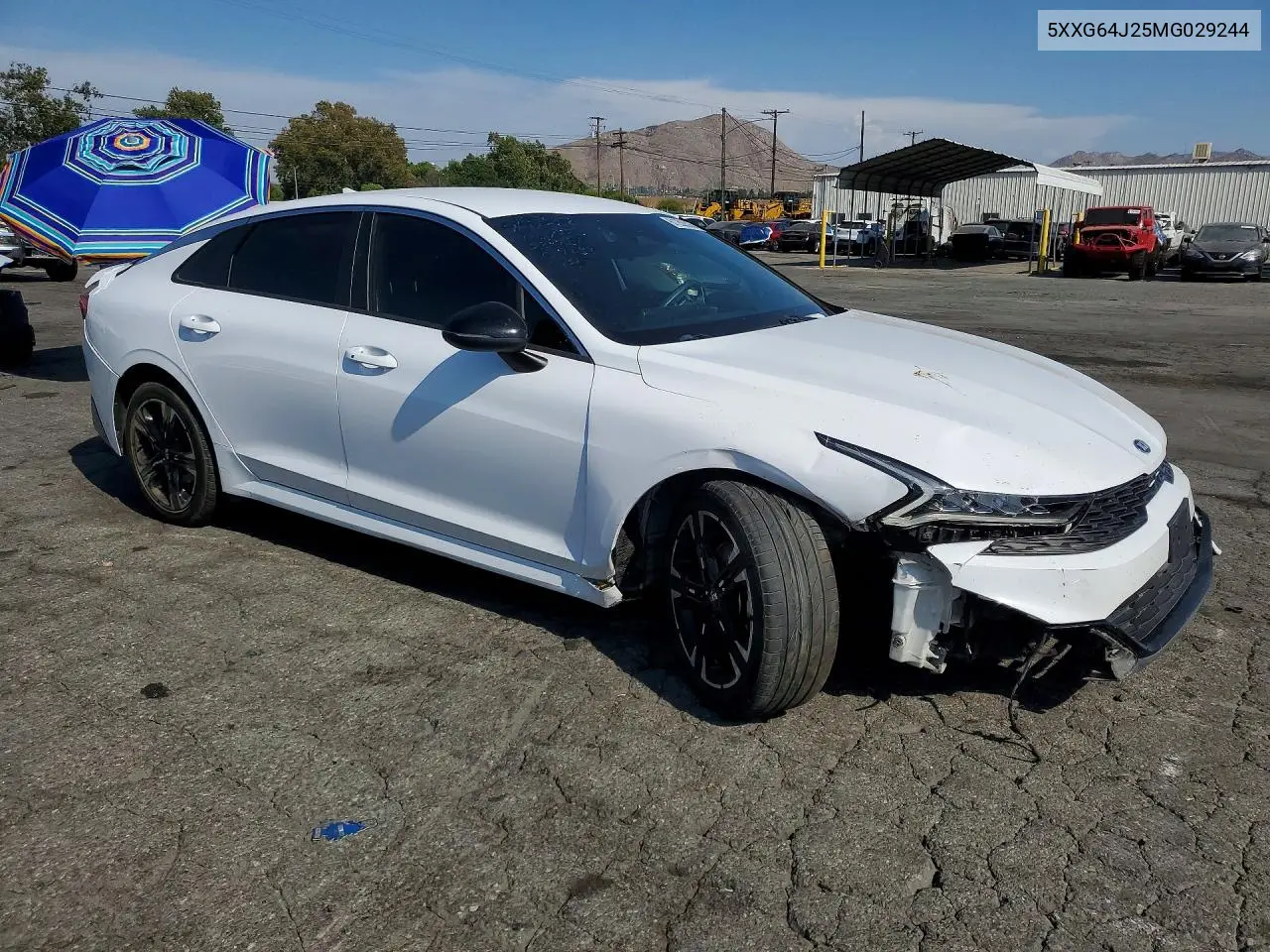 2021 Kia K5 Gt Line VIN: 5XXG64J25MG029244 Lot: 61250536