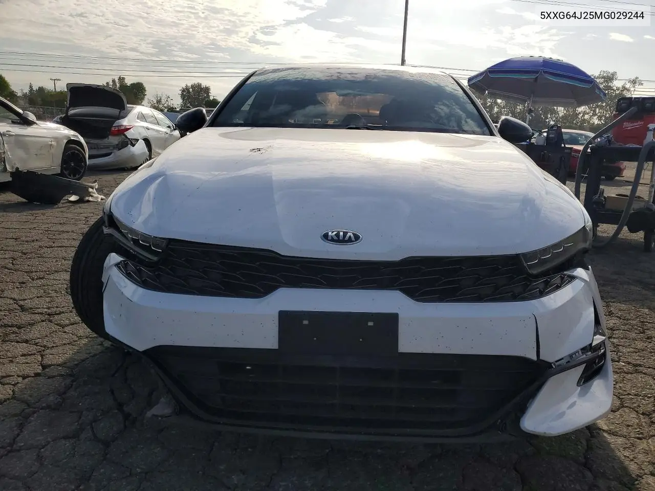 2021 Kia K5 Gt Line VIN: 5XXG64J25MG029244 Lot: 61250536