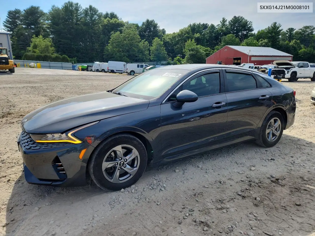 2021 Kia K5 Lxs VIN: 5XXG14J21MG008101 Lot: 61311776