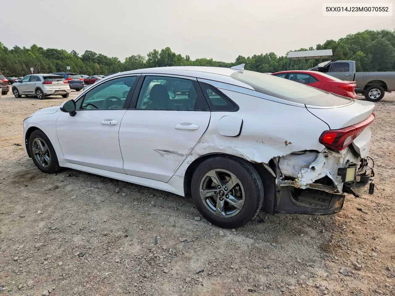 2021 Kia K5 Lxs VIN: 5XXG14J23MG070552 Lot: 61320346