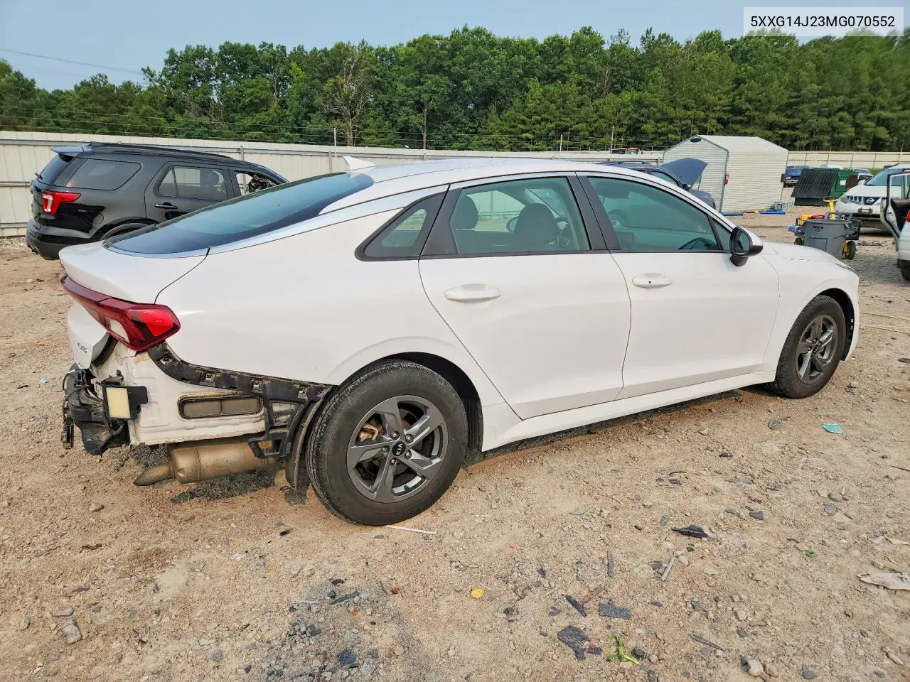 2021 Kia K5 Lxs VIN: 5XXG14J23MG070552 Lot: 61320346