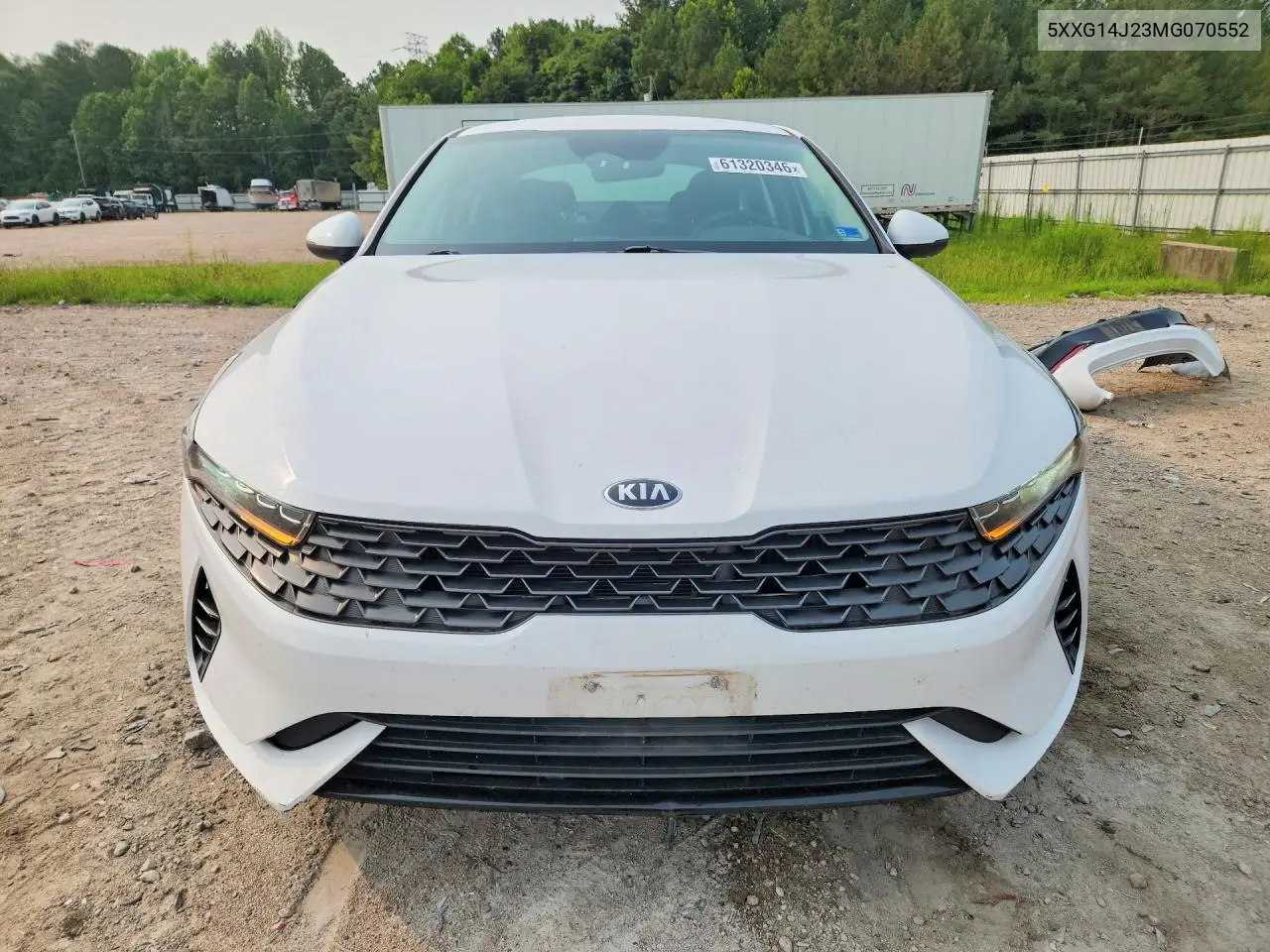 2021 Kia K5 Lxs VIN: 5XXG14J23MG070552 Lot: 61320346