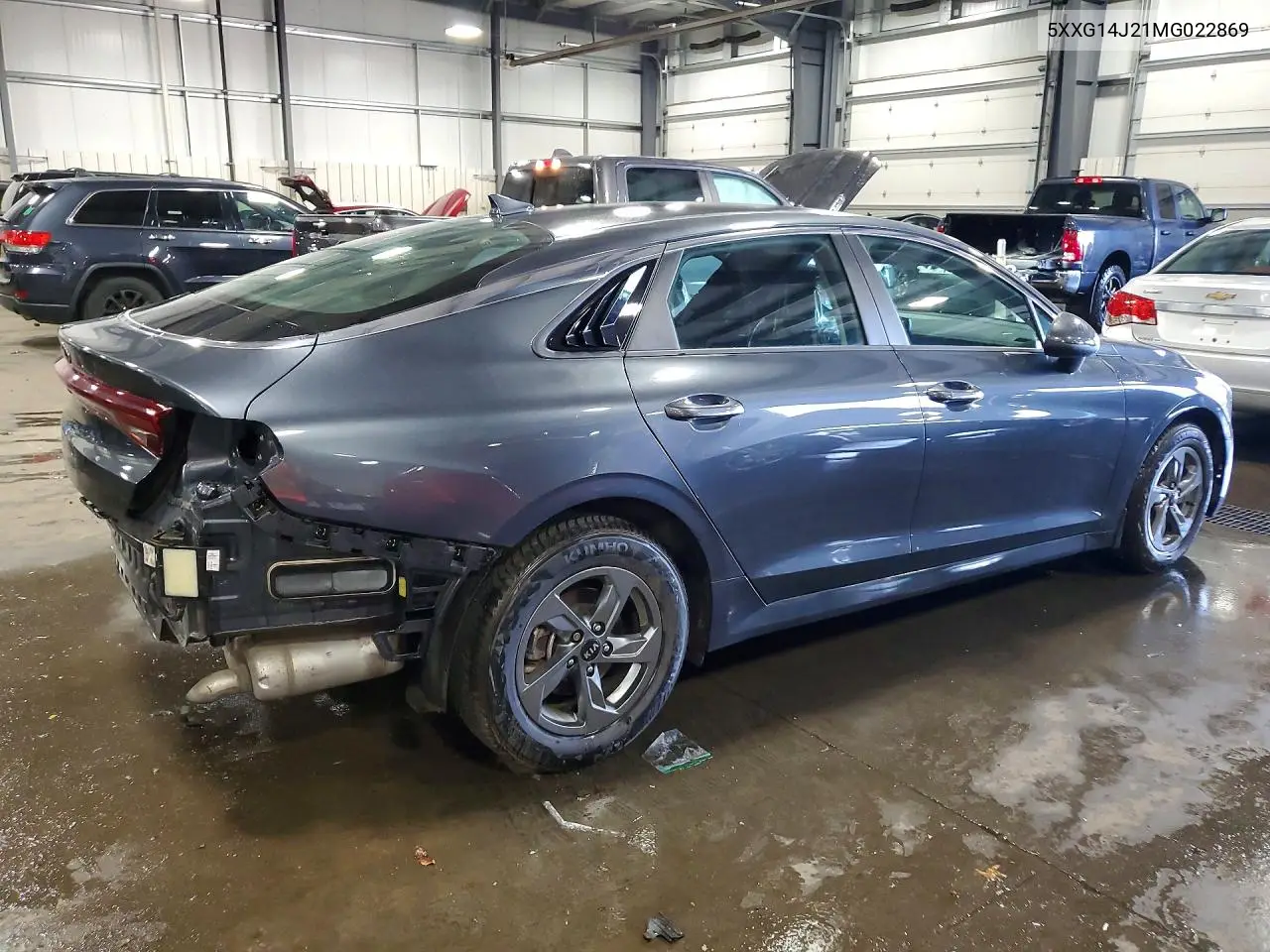 2021 Kia K5 Lxs VIN: 5XXG14J21MG022869 Lot: 61351876