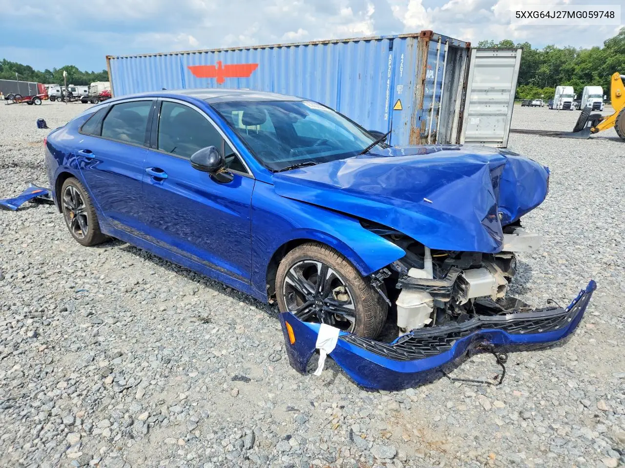 2021 Kia K5 Gt Line VIN: 5XXG64J27MG059748 Lot: 61400636