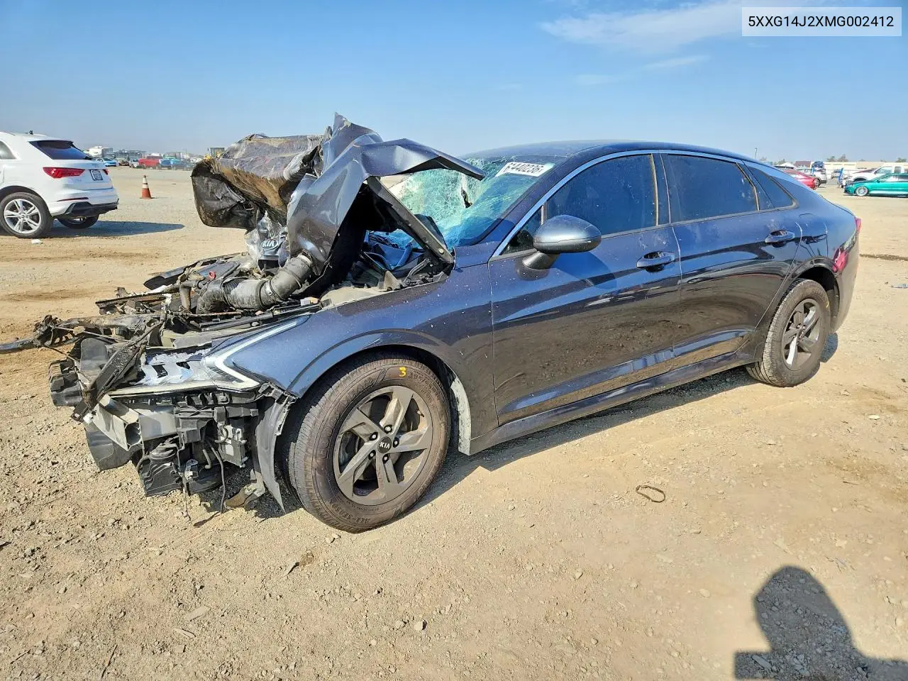 2021 Kia K5 Lxs VIN: 5XXG14J2XMG002412 Lot: 61440236