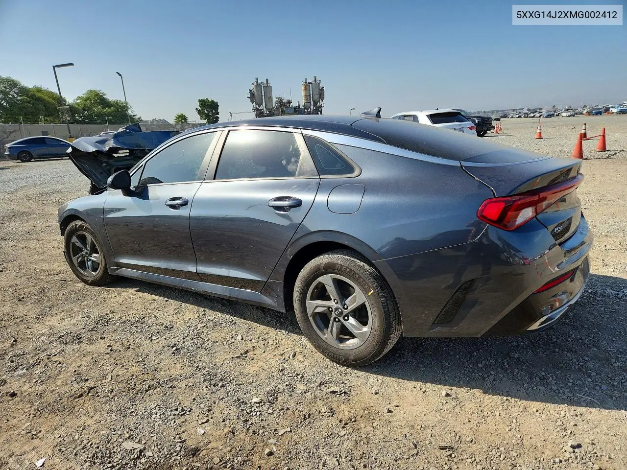 2021 Kia K5 Lxs VIN: 5XXG14J2XMG002412 Lot: 61440236