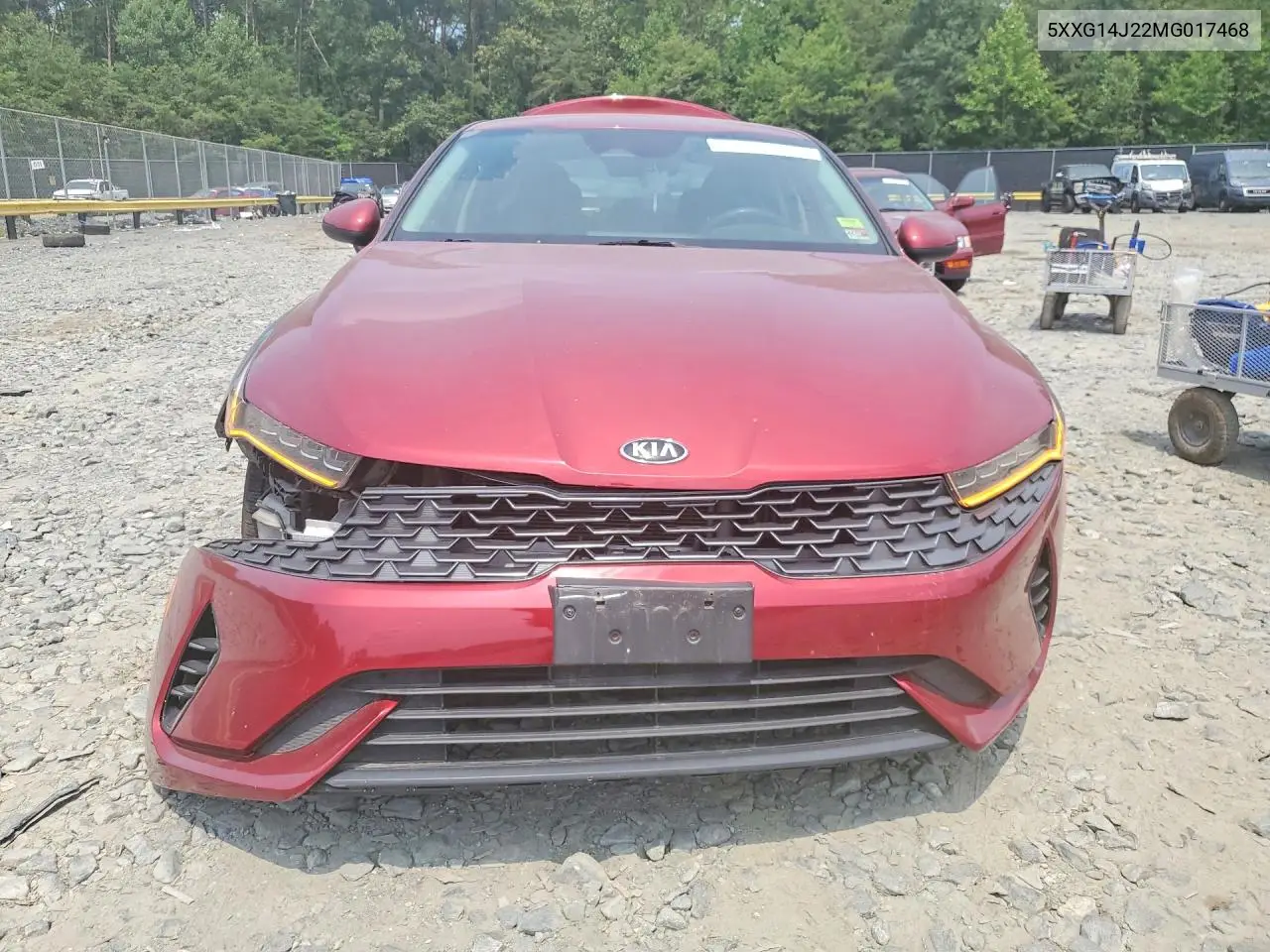 2021 Kia K5 Lxs VIN: 5XXG14J22MG017468 Lot: 61478156