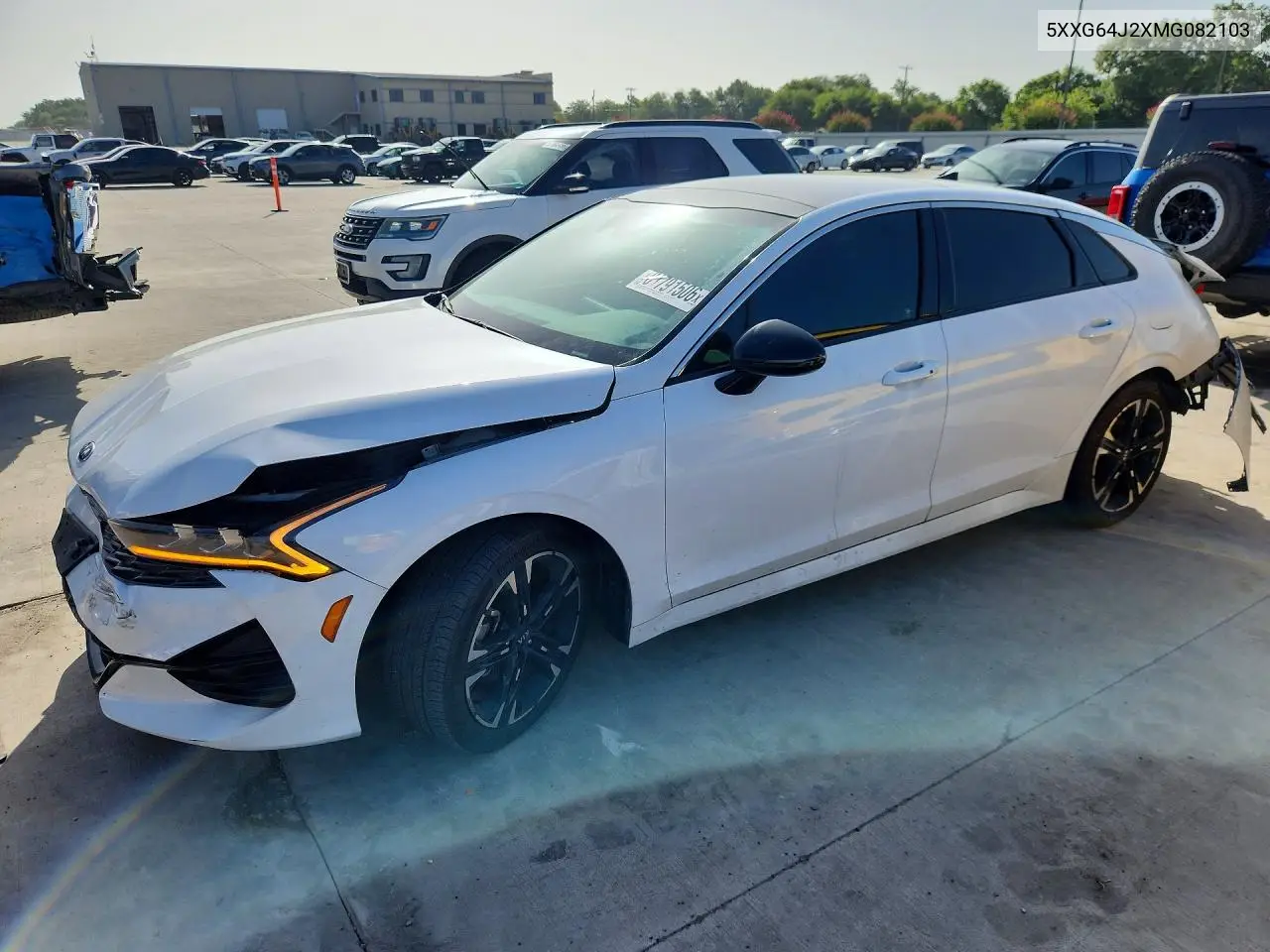 2021 Kia K5 Gt Line VIN: 5XXG64J2XMG082103 Lot: 61791506