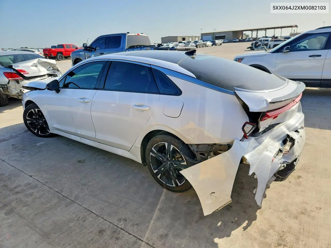 2021 Kia K5 Gt Line VIN: 5XXG64J2XMG082103 Lot: 61791506