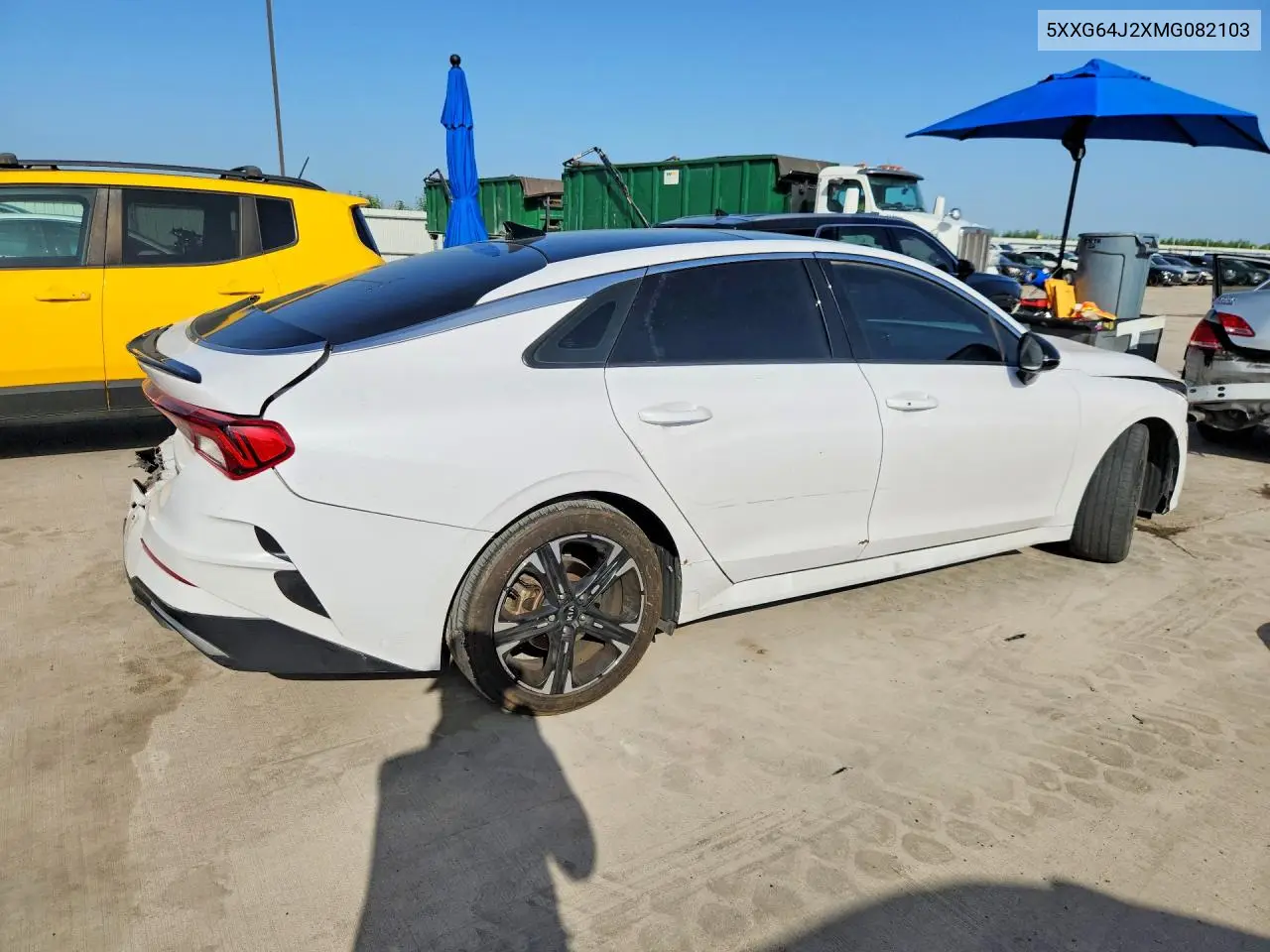 2021 Kia K5 Gt Line VIN: 5XXG64J2XMG082103 Lot: 61791506