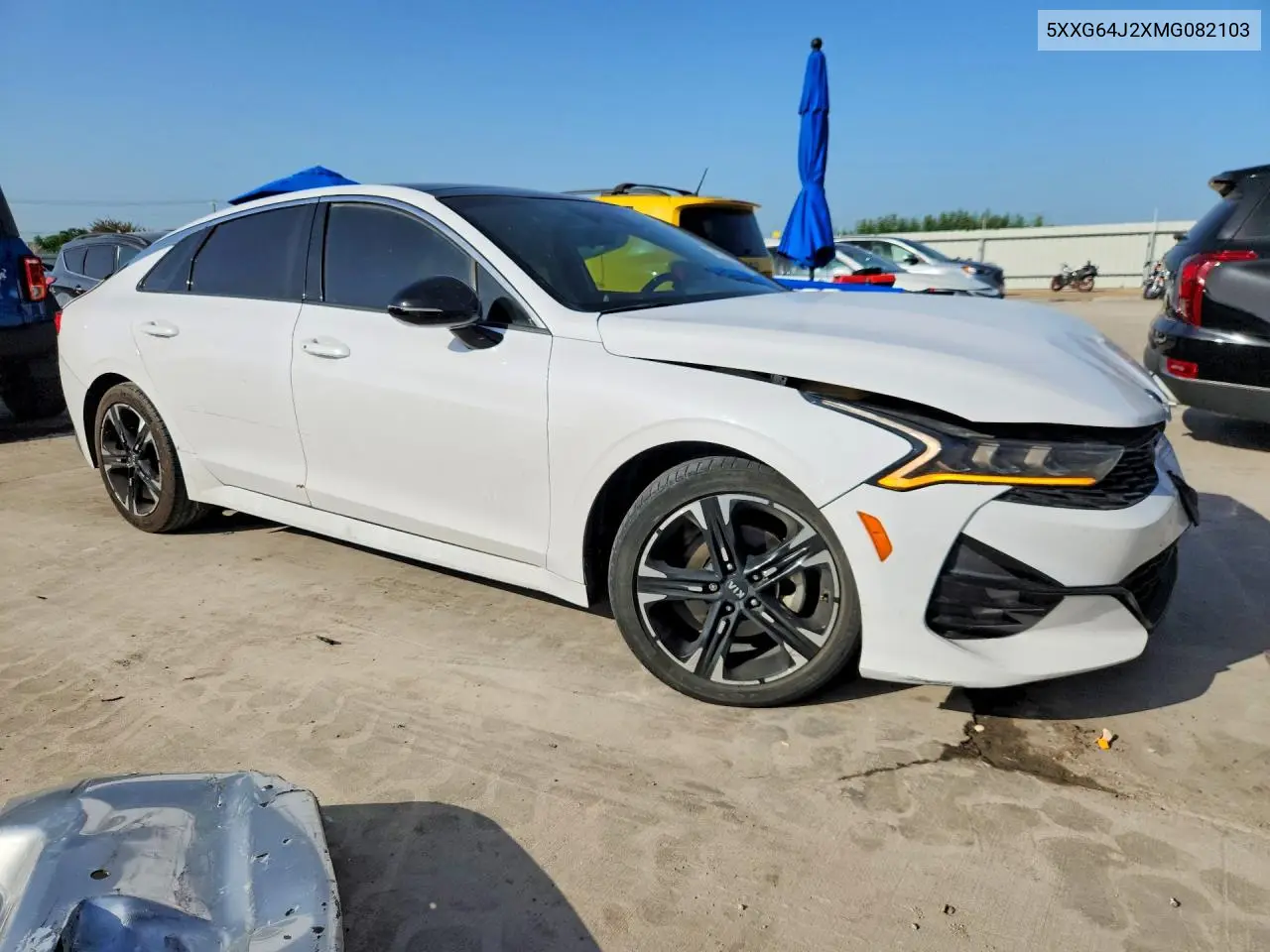 2021 Kia K5 Gt Line VIN: 5XXG64J2XMG082103 Lot: 61791506