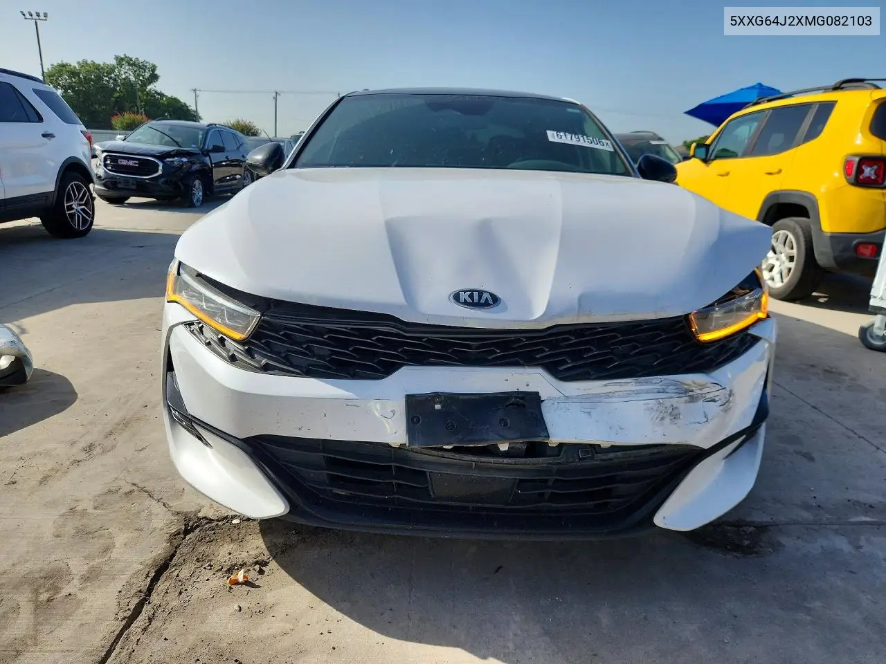 2021 Kia K5 Gt Line VIN: 5XXG64J2XMG082103 Lot: 61791506