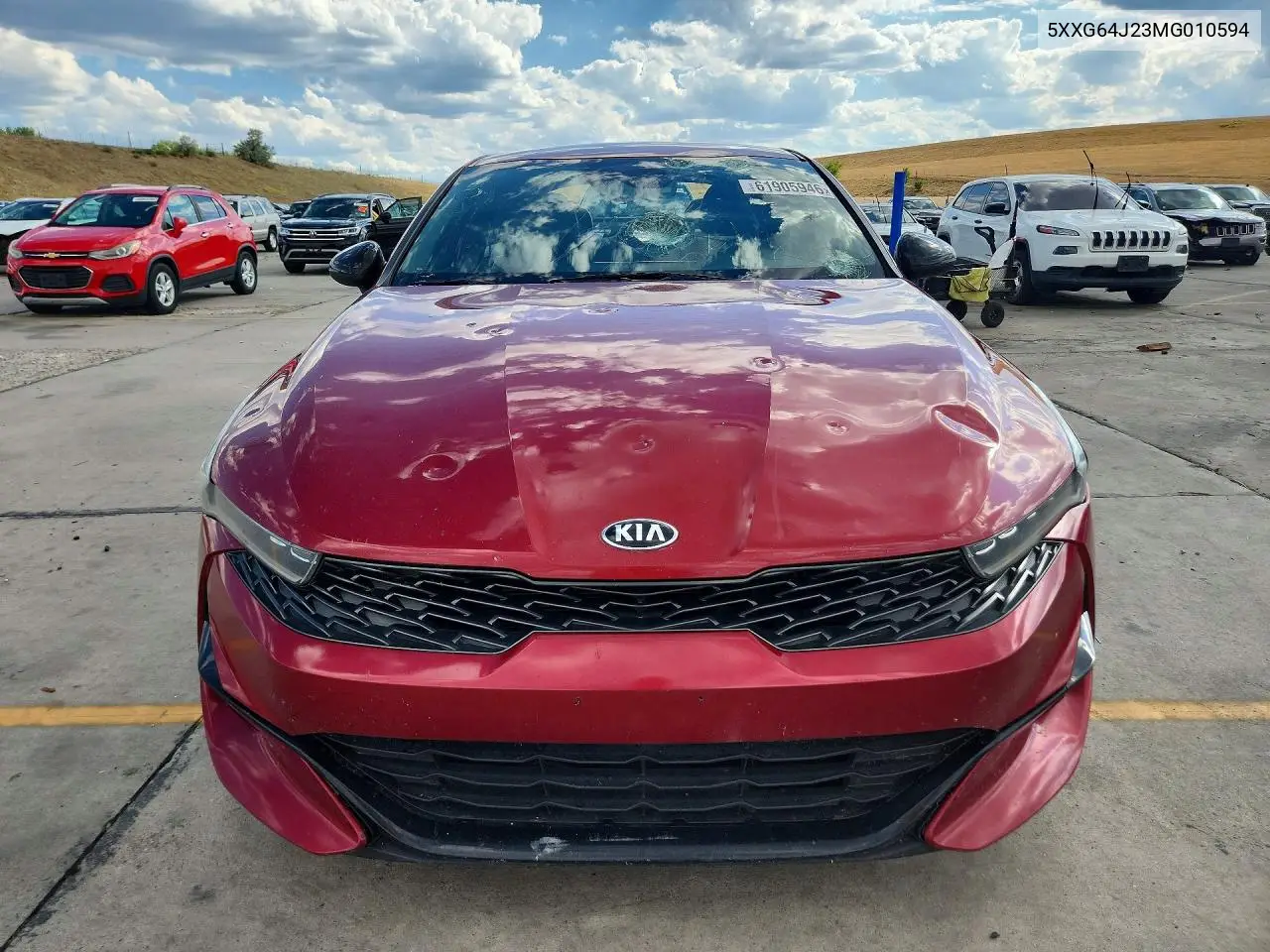 2021 Kia K5 Gt Line VIN: 5XXG64J23MG010594 Lot: 61905946