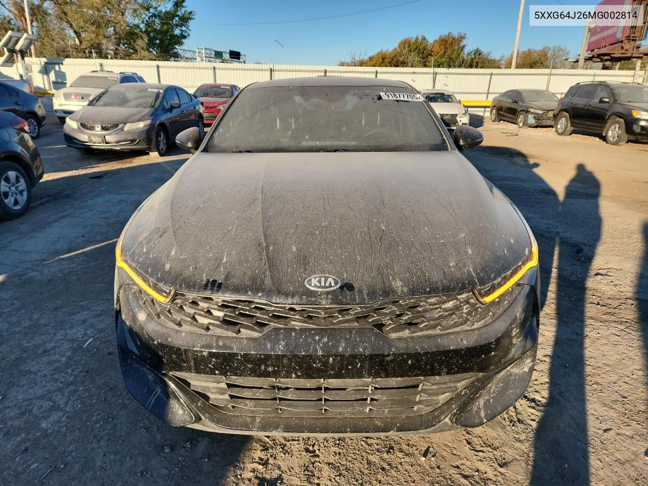 5XXG64J26MG002814 2021 Kia K5 Gt Line