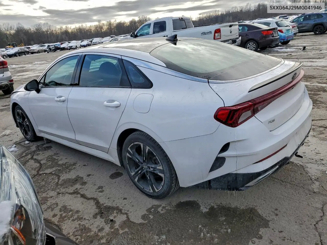 5XXG64J29MG041946 2021 Kia K5 Gt Line