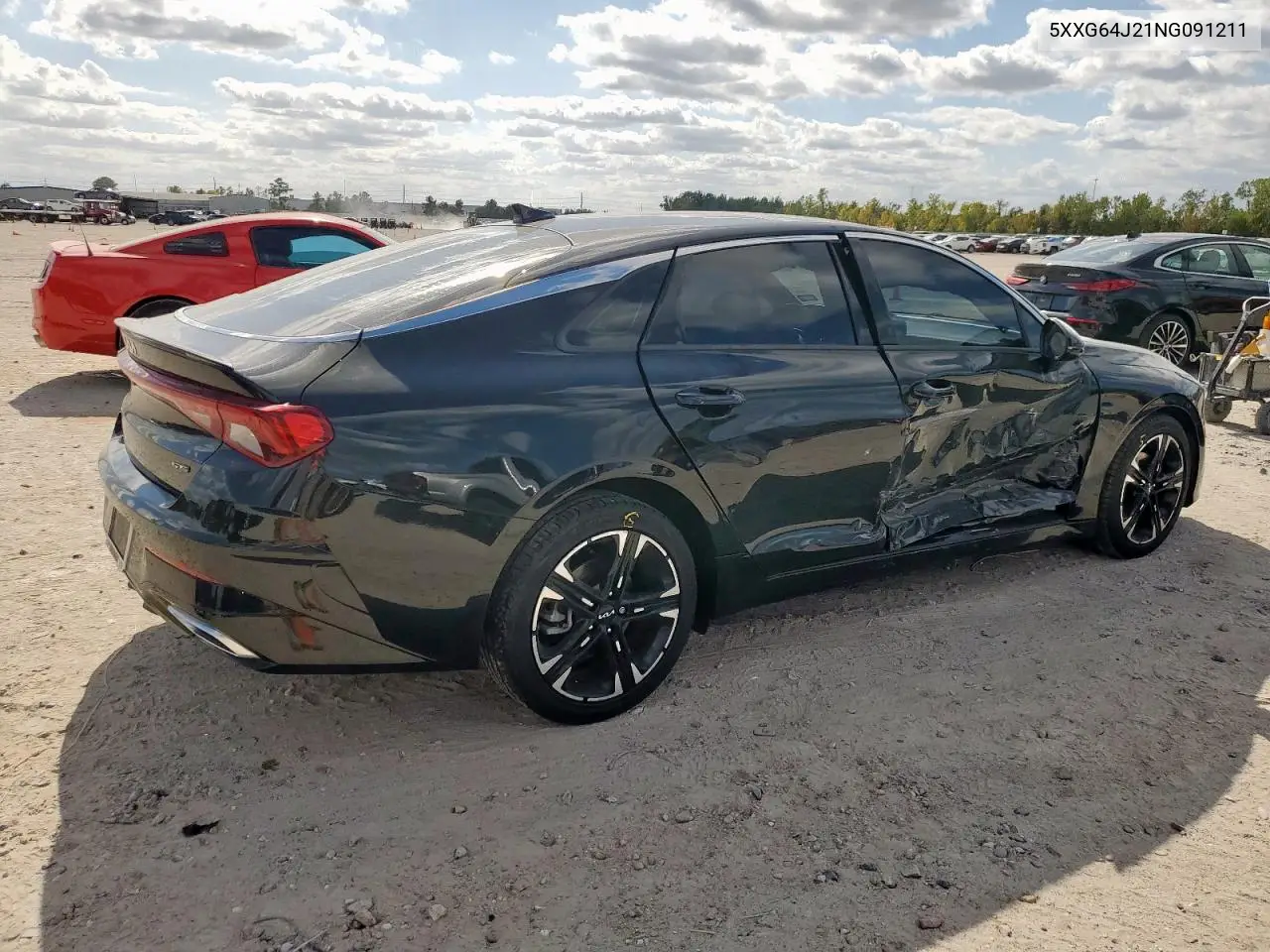 5XXG64J21NG091211 2022 Kia K5 Gt Line