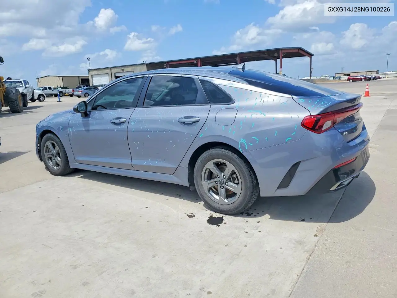 2022 Kia K5 Lxs VIN: 5XXG14J28NG100226 Lot: 56528216