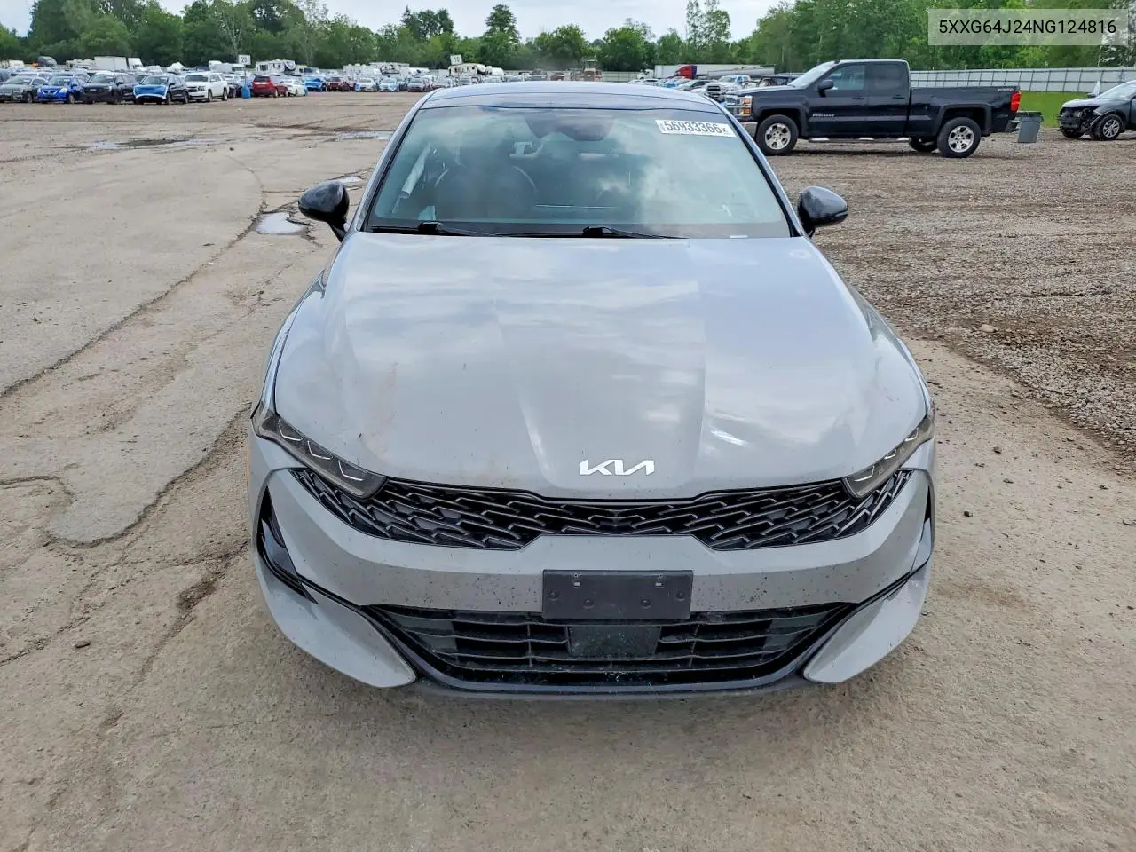 2022 Kia K5 Gt Line VIN: 5XXG64J24NG124816 Lot: 56933366