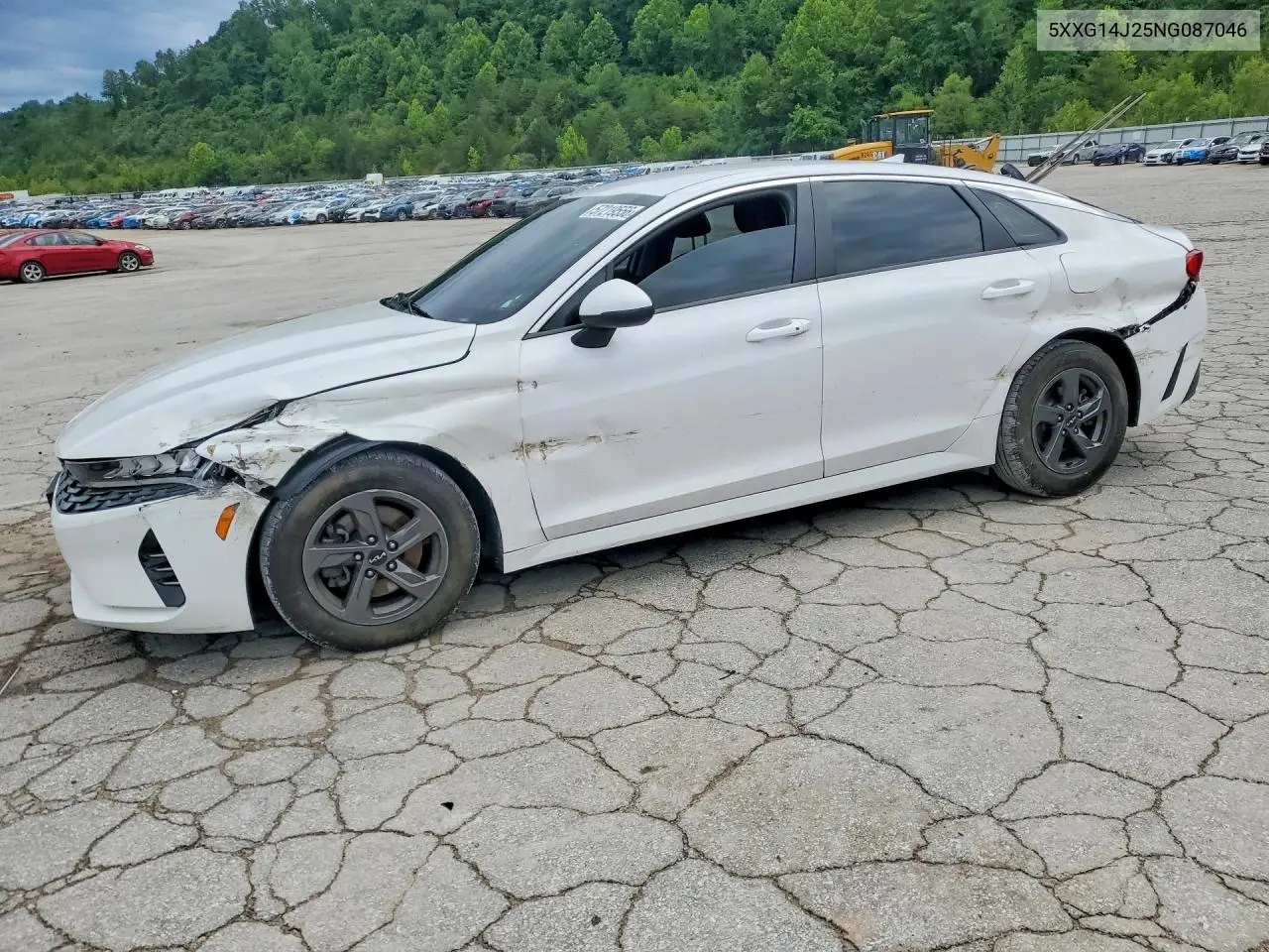 2022 Kia K5 Lxs VIN: 5XXG14J25NG087046 Lot: 57219556