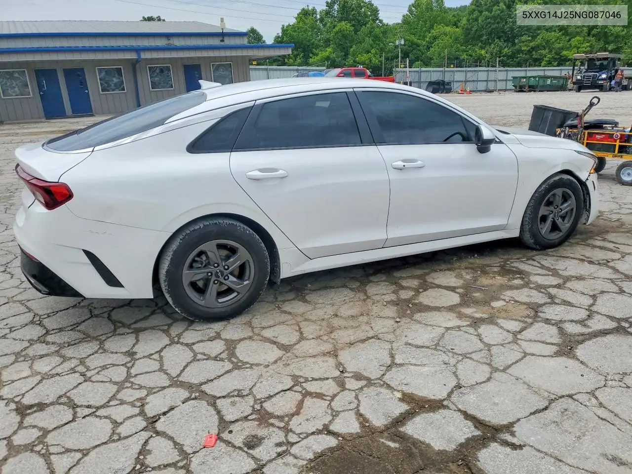 2022 Kia K5 Lxs VIN: 5XXG14J25NG087046 Lot: 57219556
