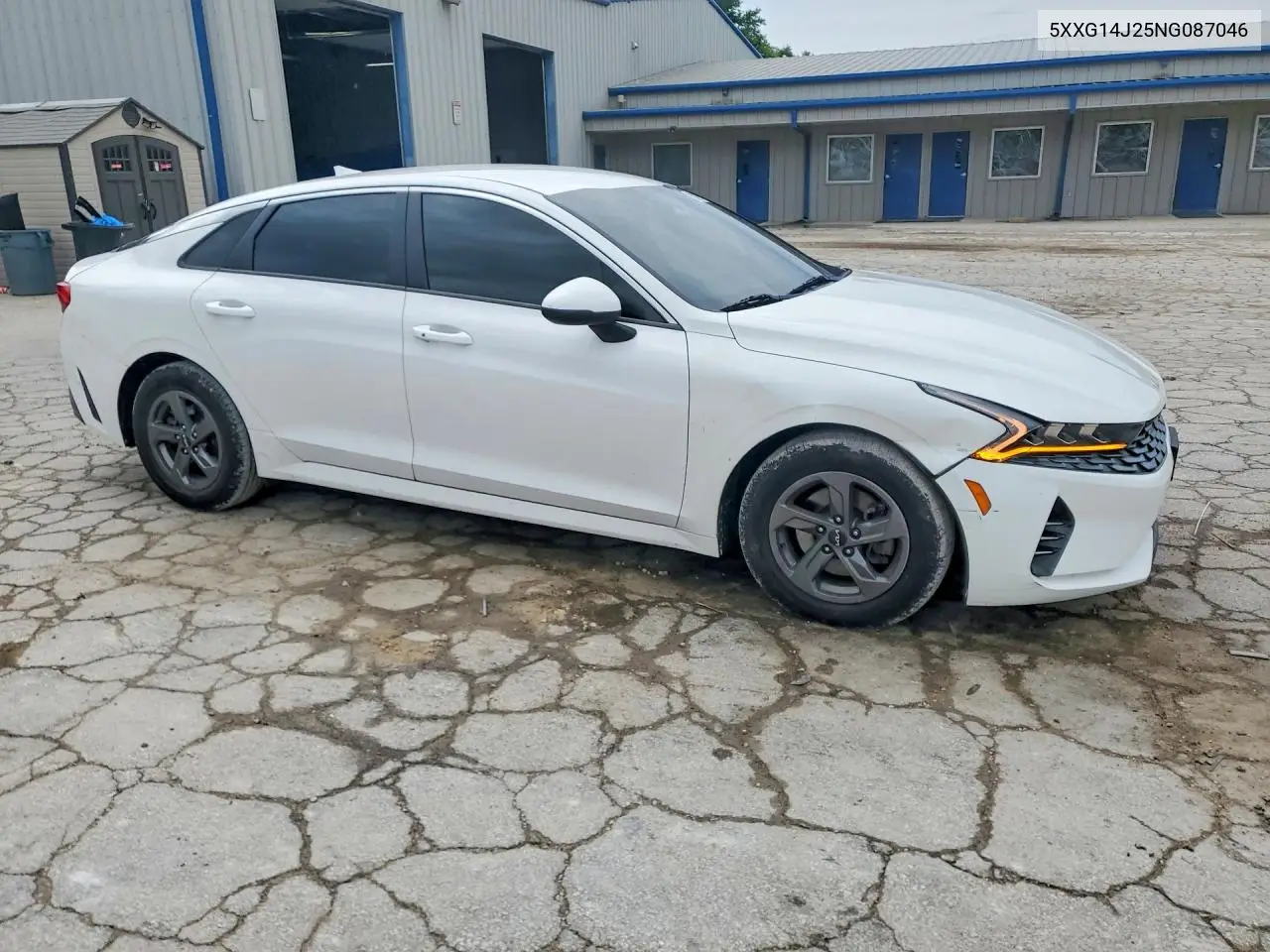 2022 Kia K5 Lxs VIN: 5XXG14J25NG087046 Lot: 57219556