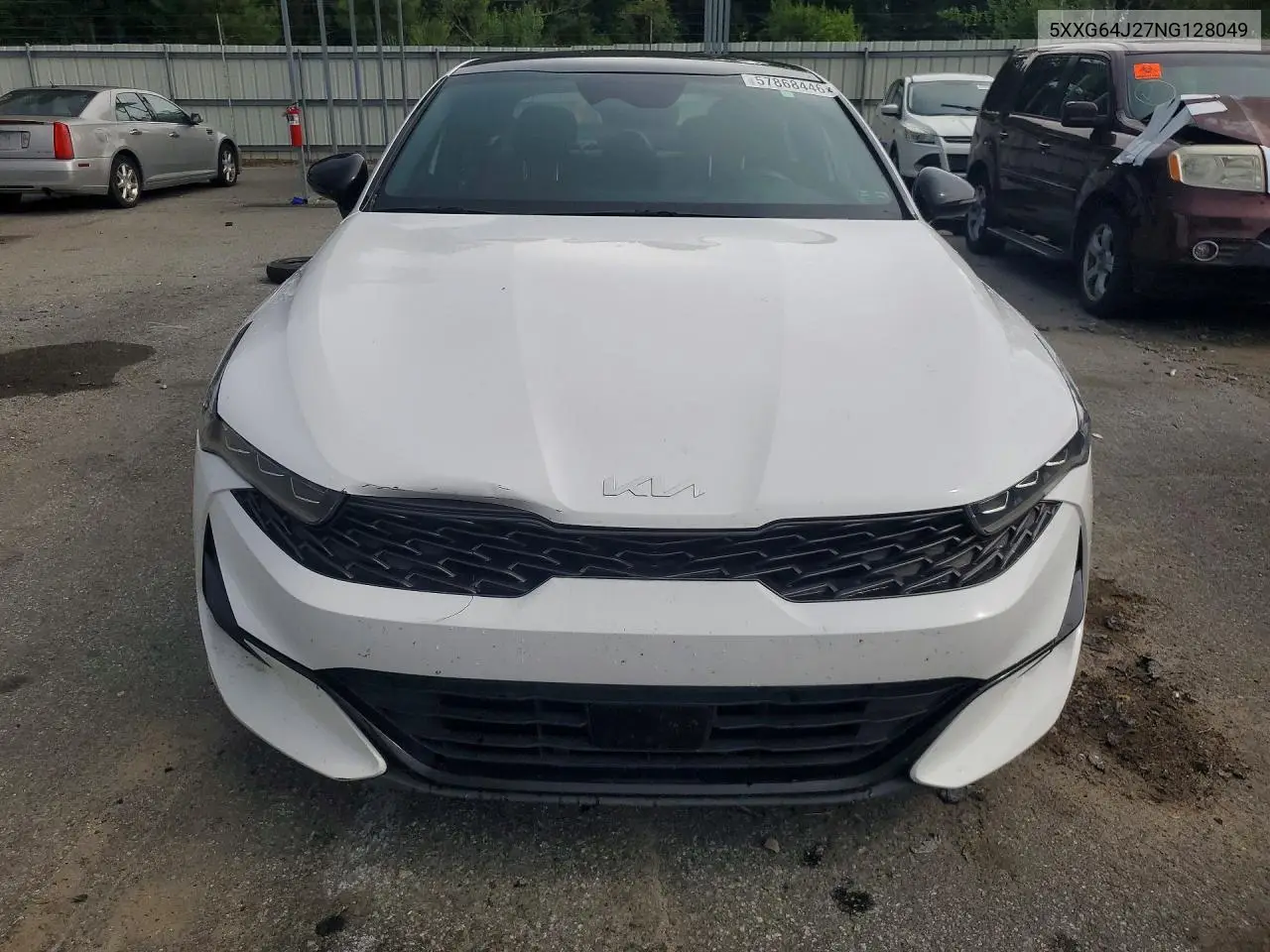 2022 Kia K5 Gt Line VIN: 5XXG64J27NG128049 Lot: 57868446