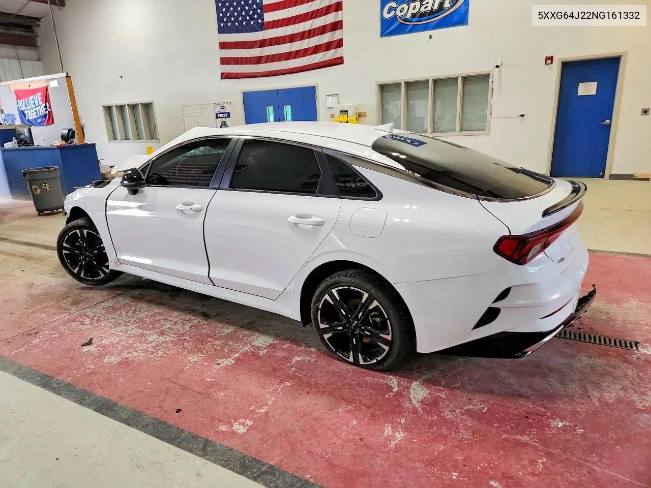 2022 Kia K5 Gt Line VIN: 5XXG64J22NG161332 Lot: 57895766
