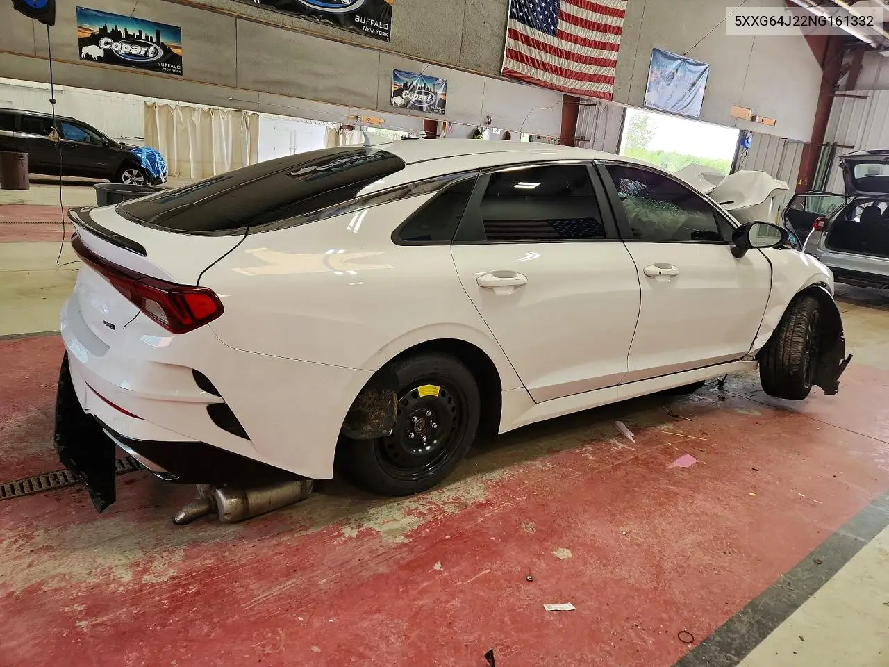 2022 Kia K5 Gt Line VIN: 5XXG64J22NG161332 Lot: 57895766