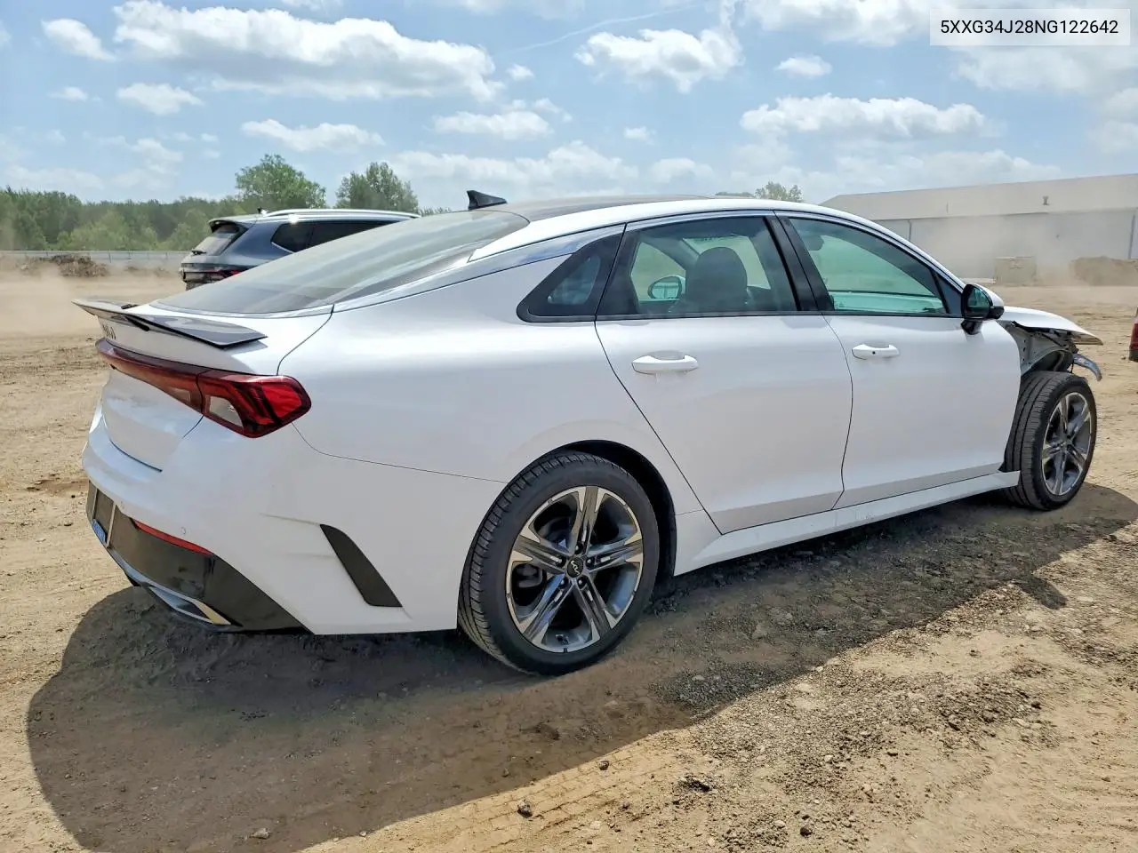 2022 Kia K5 Ex VIN: 5XXG34J28NG122642 Lot: 58897266