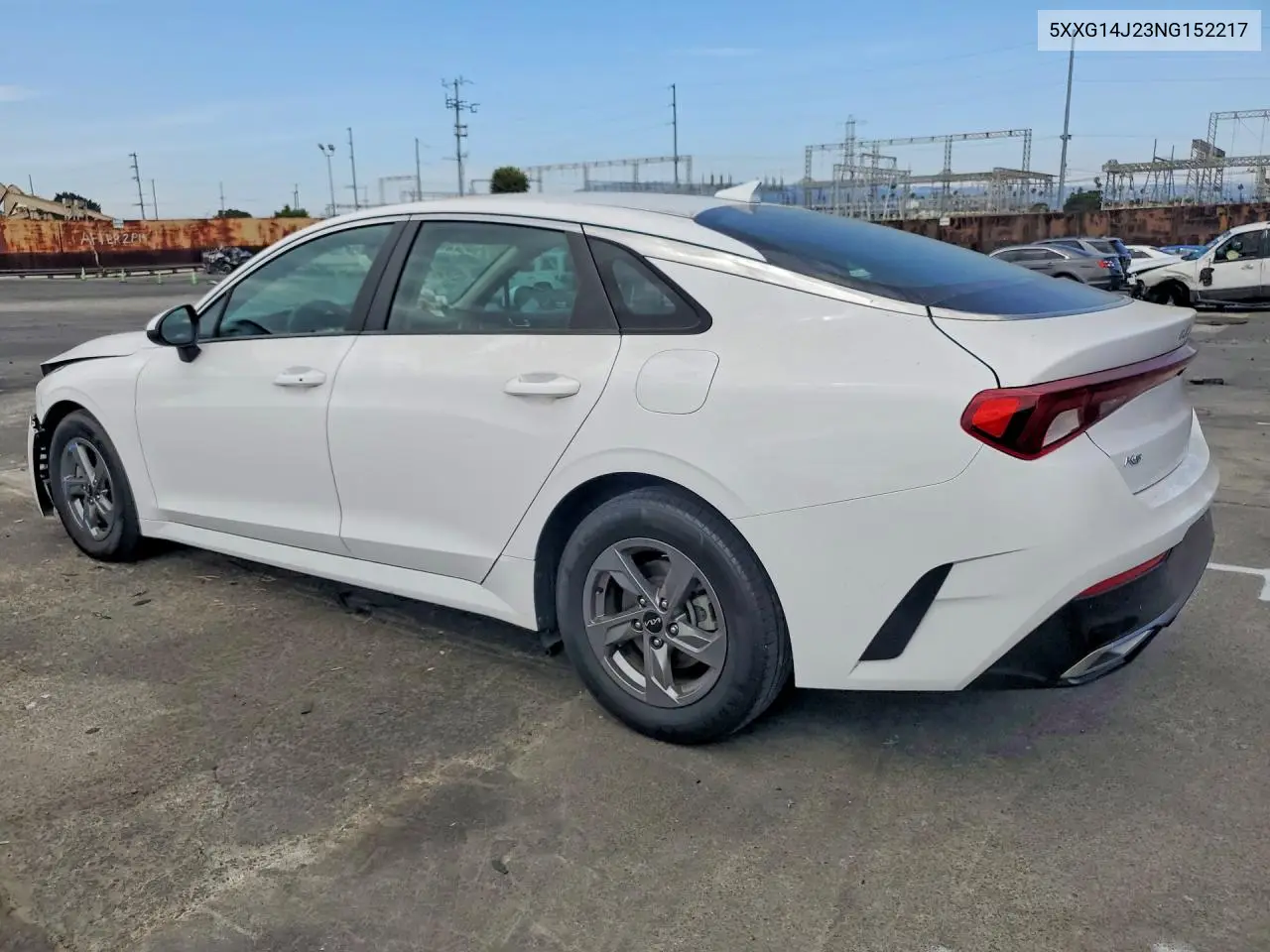 2022 Kia K5 Lxs VIN: 5XXG14J23NG152217 Lot: 59306706