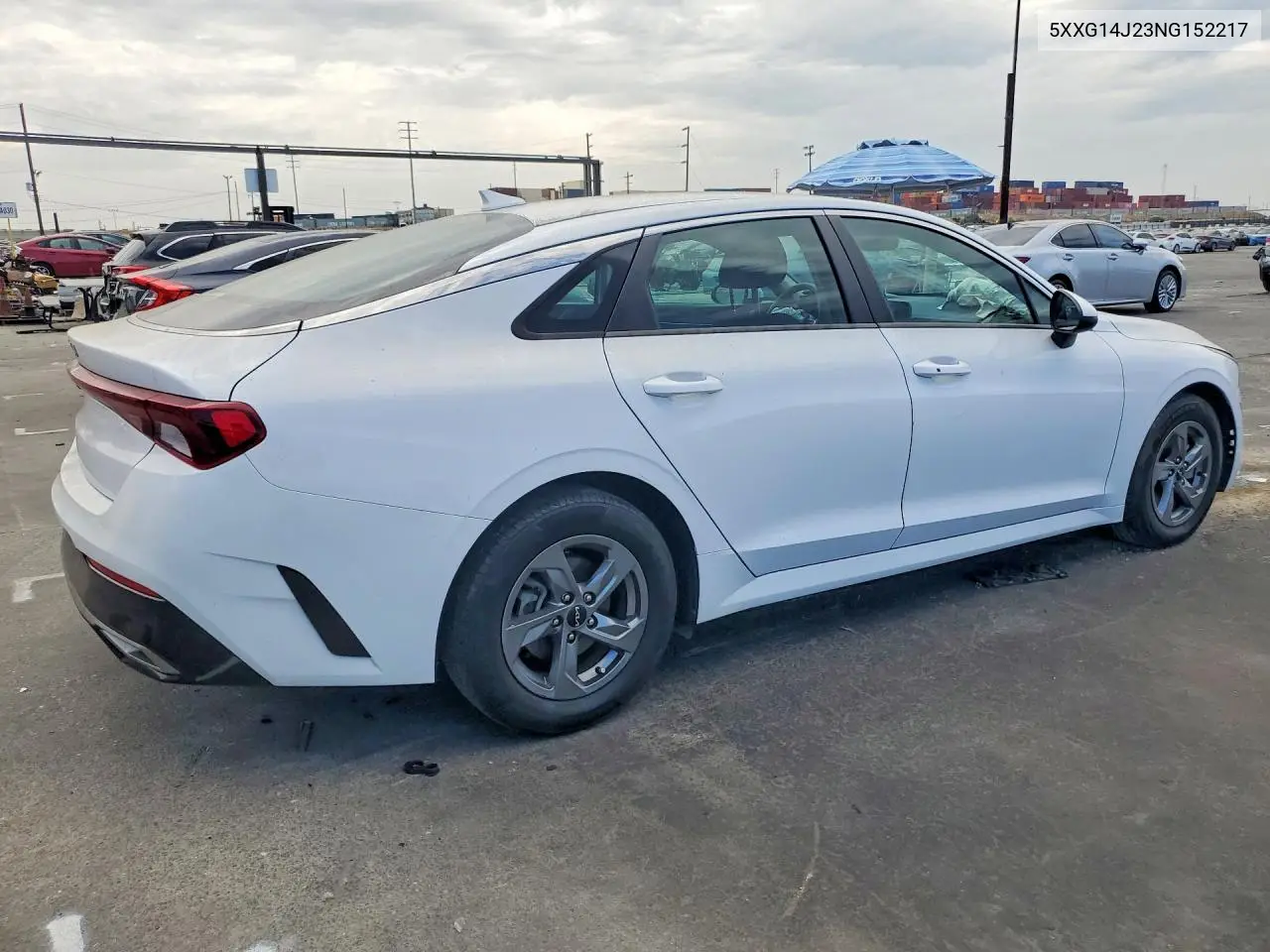 2022 Kia K5 Lxs VIN: 5XXG14J23NG152217 Lot: 59306706
