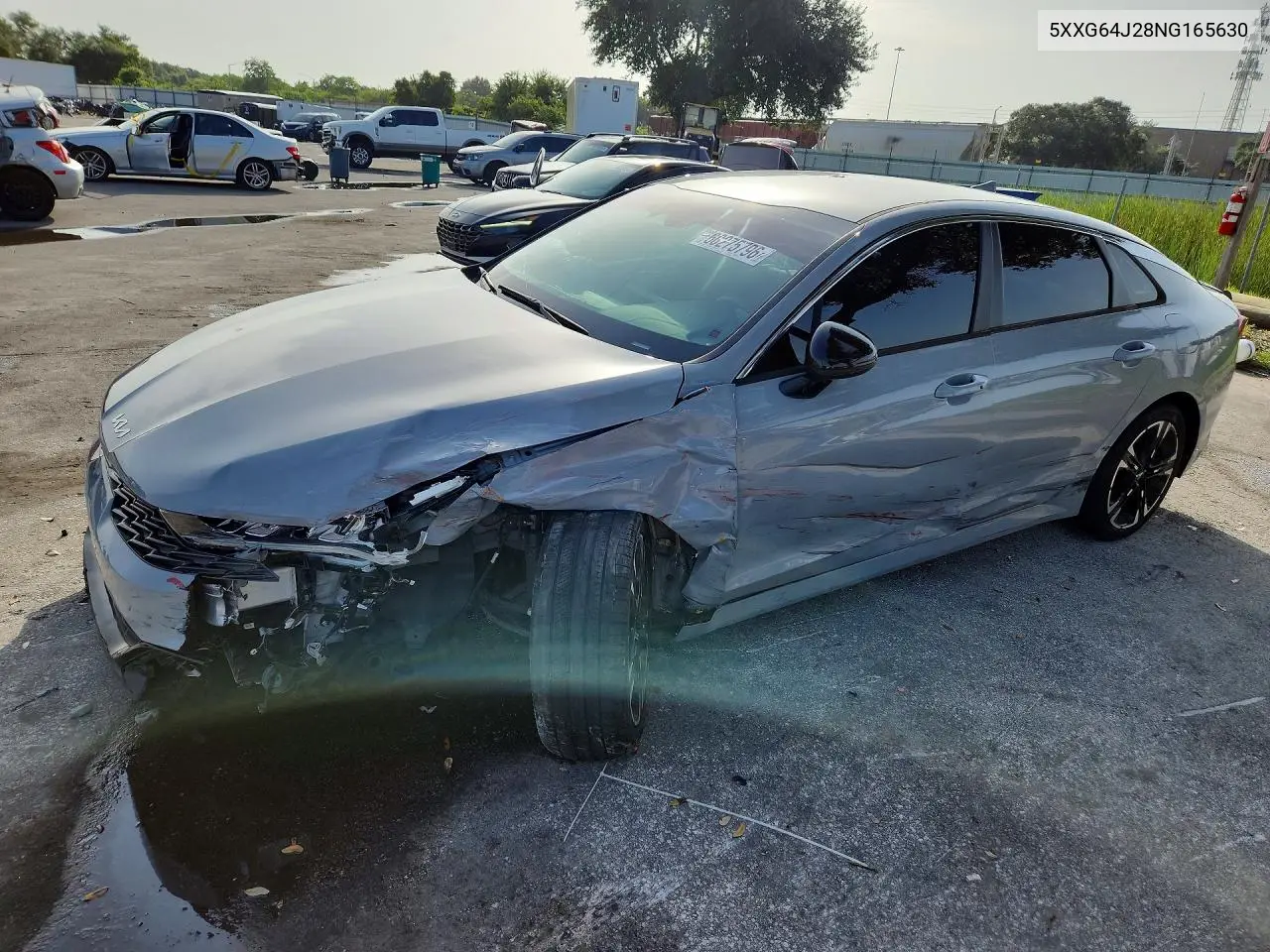 2022 Kia K5 Gt Line VIN: 5XXG64J28NG165630 Lot: 60275796