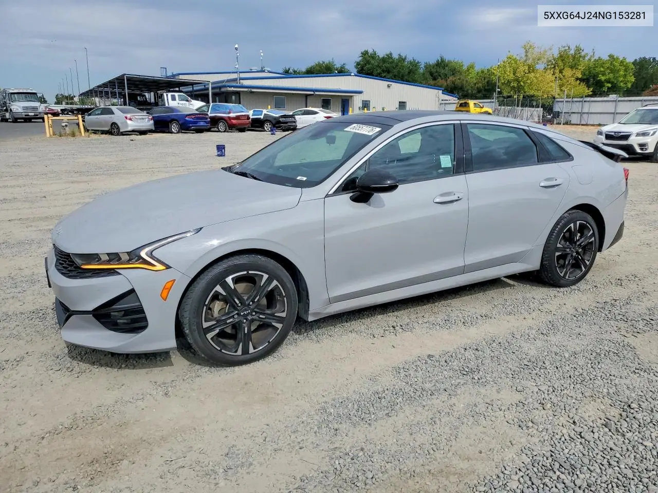 2022 Kia K5 Gt Line VIN: 5XXG64J24NG153281 Lot: 60557776