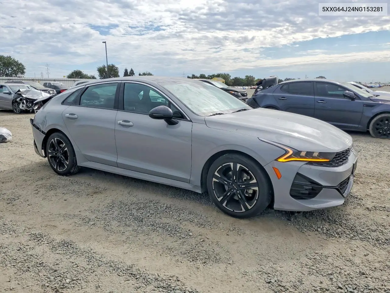 2022 Kia K5 Gt Line VIN: 5XXG64J24NG153281 Lot: 60557776