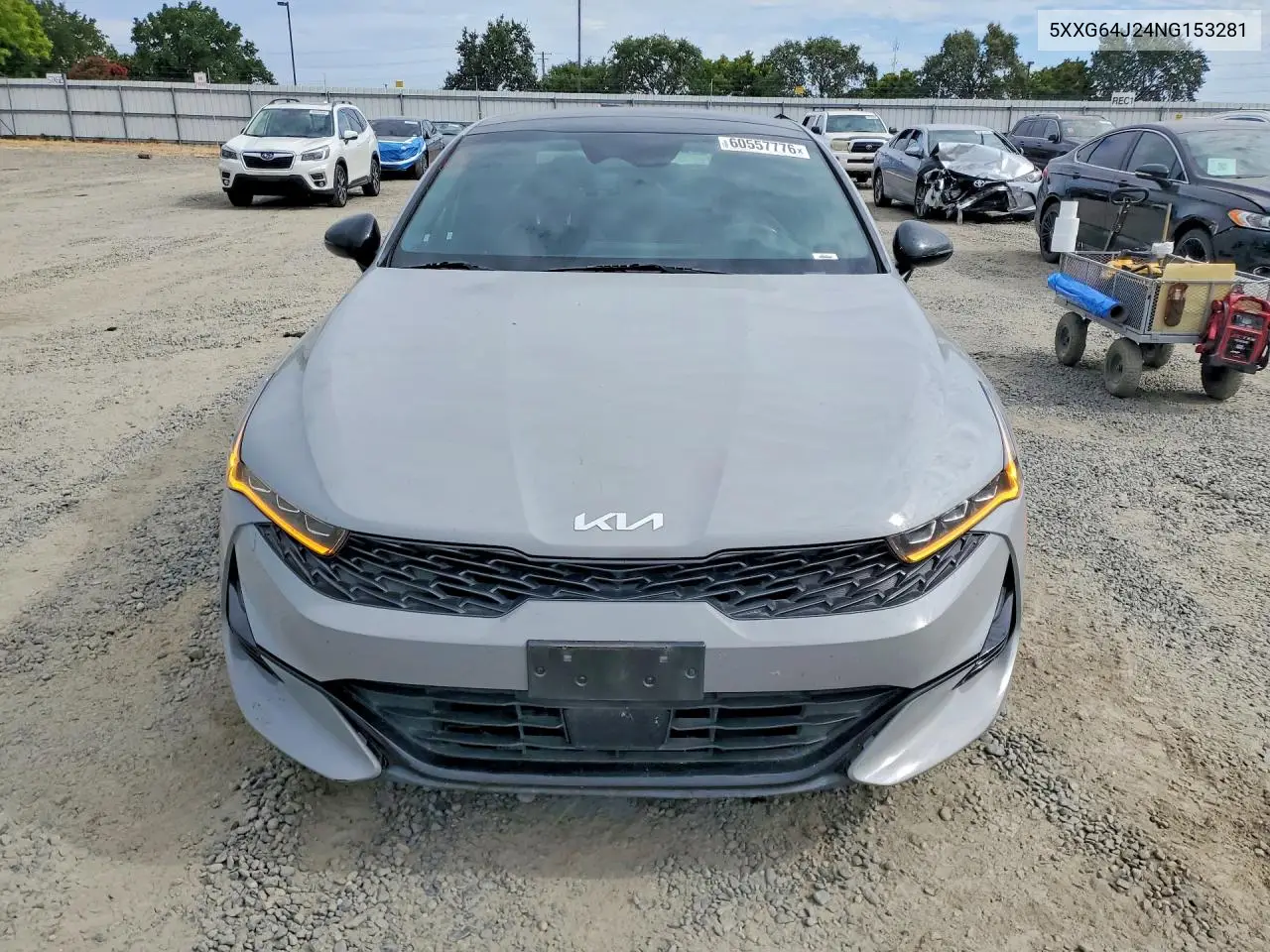 2022 Kia K5 Gt Line VIN: 5XXG64J24NG153281 Lot: 60557776
