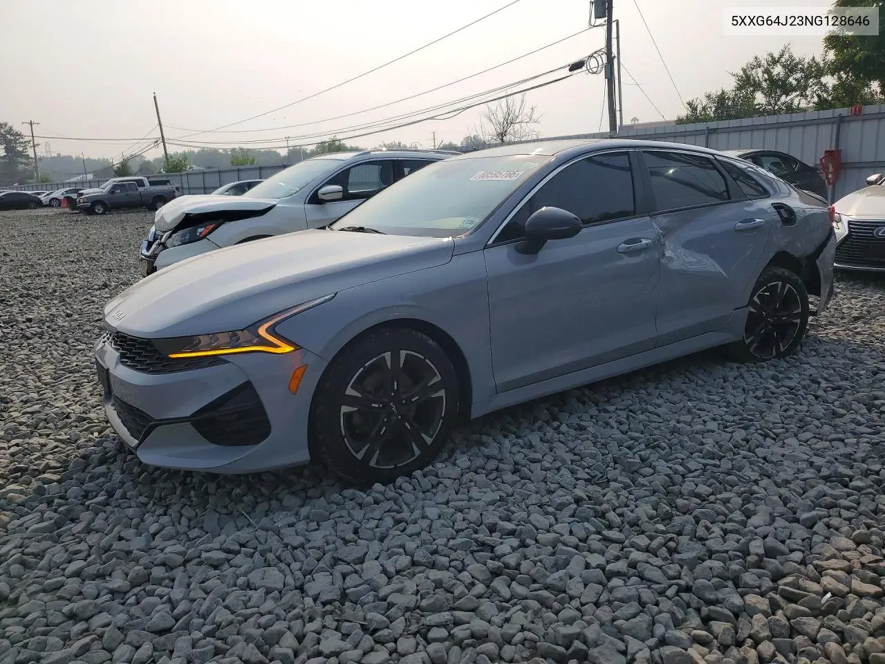 2022 Kia K5 Gt Line VIN: 5XXG64J23NG128646 Lot: 60595766