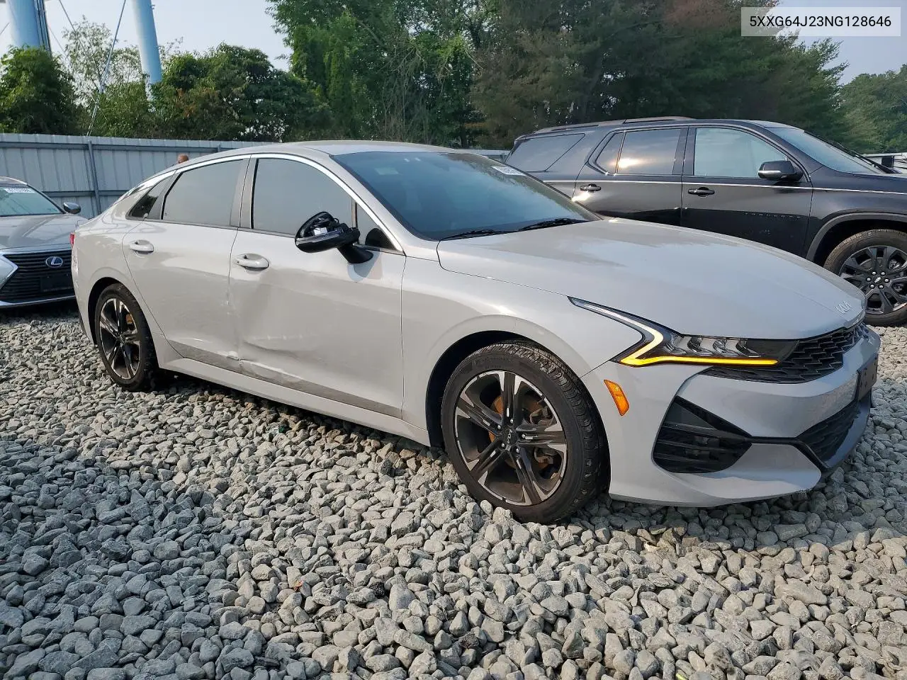 2022 Kia K5 Gt Line VIN: 5XXG64J23NG128646 Lot: 60595766