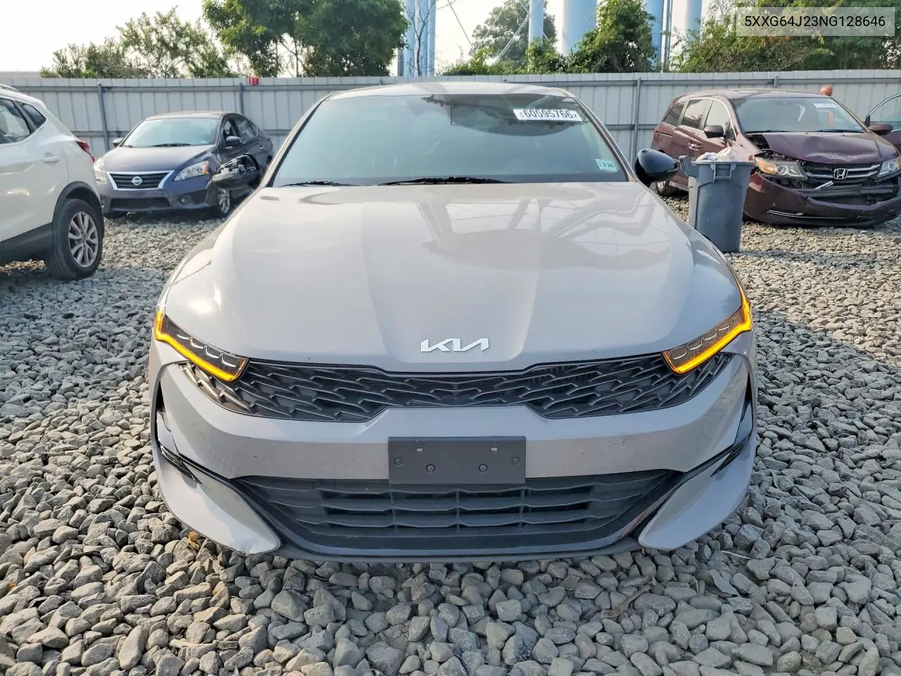 2022 Kia K5 Gt Line VIN: 5XXG64J23NG128646 Lot: 60595766