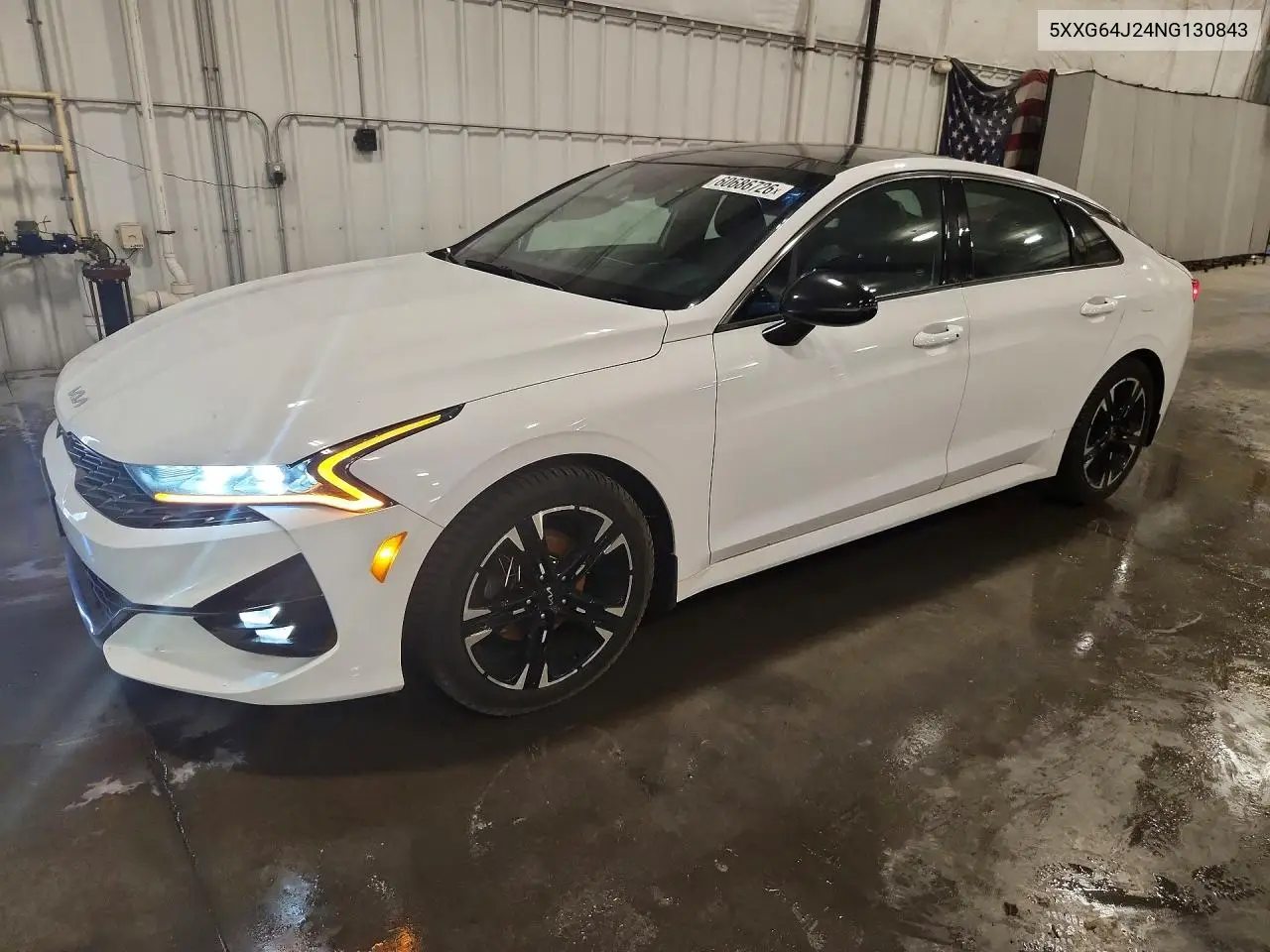 2022 Kia K5 Gt Line VIN: 5XXG64J24NG130843 Lot: 60686726