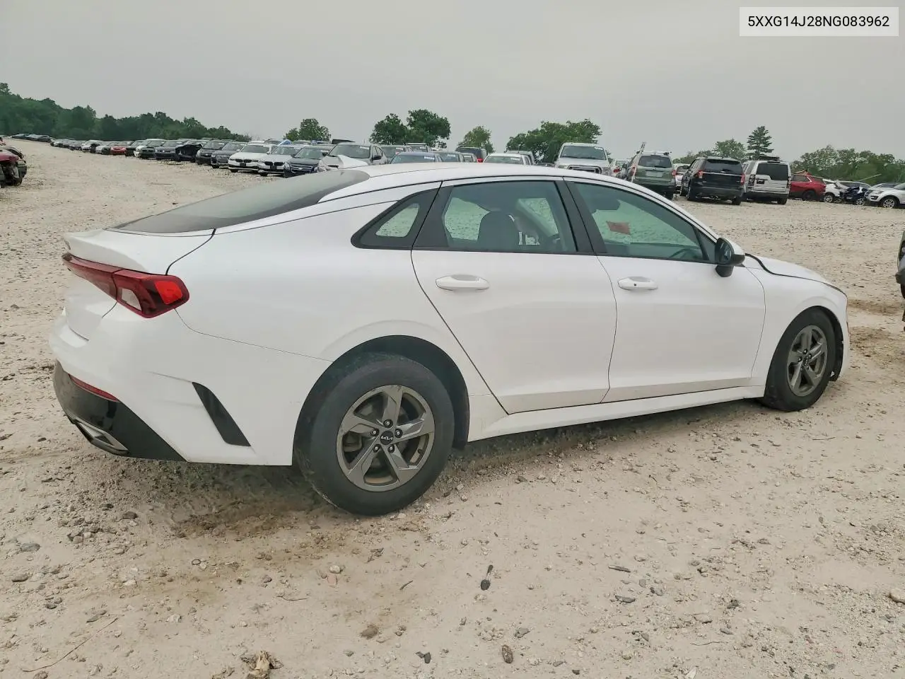 2022 Kia K5 Lxs VIN: 5XXG14J28NG083962 Lot: 60750316