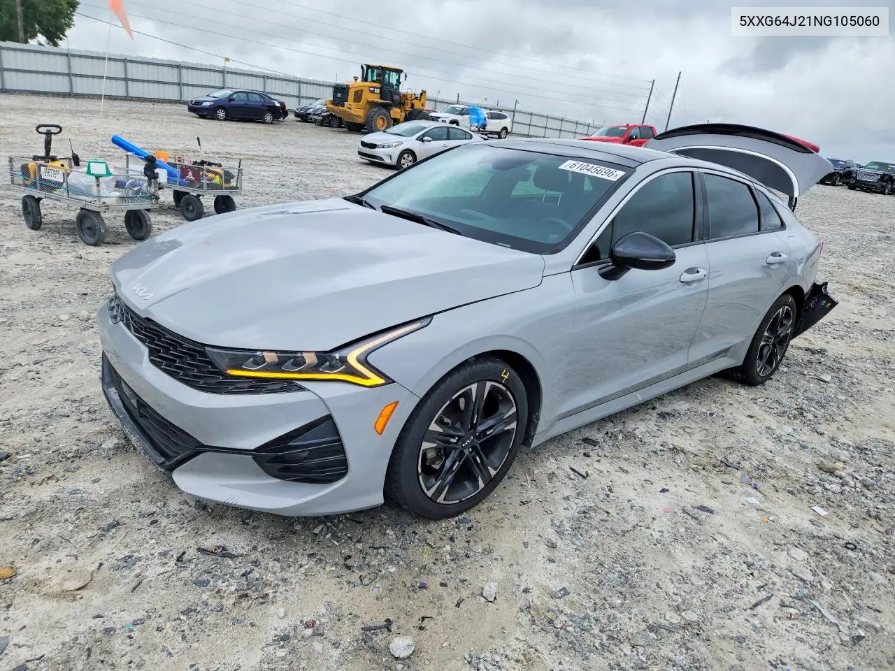 2022 Kia K5 Gt Line VIN: 5XXG64J21NG105060 Lot: 61045696