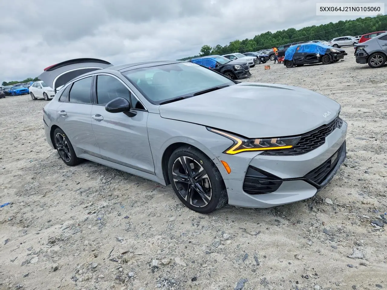 2022 Kia K5 Gt Line VIN: 5XXG64J21NG105060 Lot: 61045696