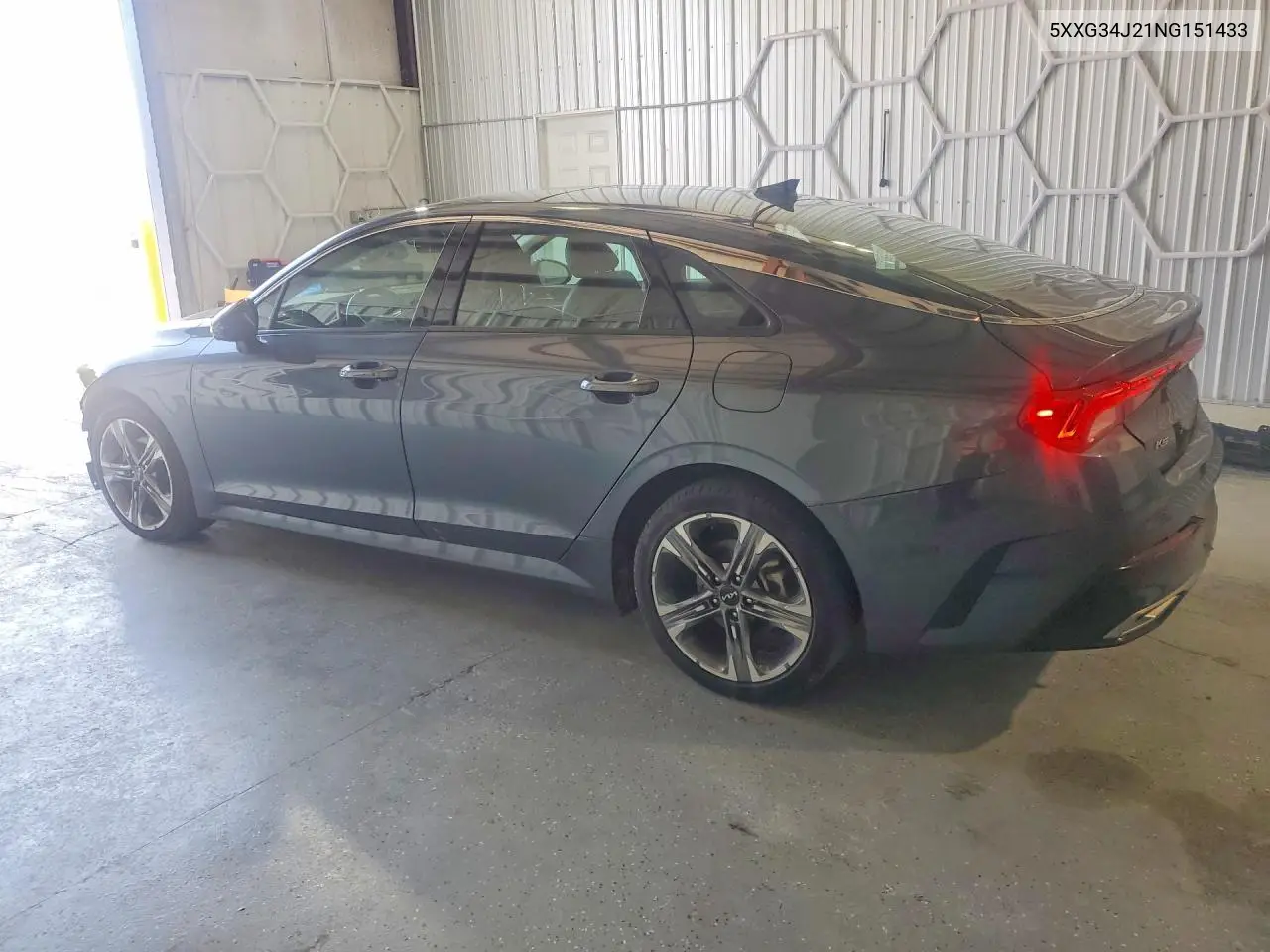2022 Kia K5 Ex VIN: 5XXG34J21NG151433 Lot: 61340426