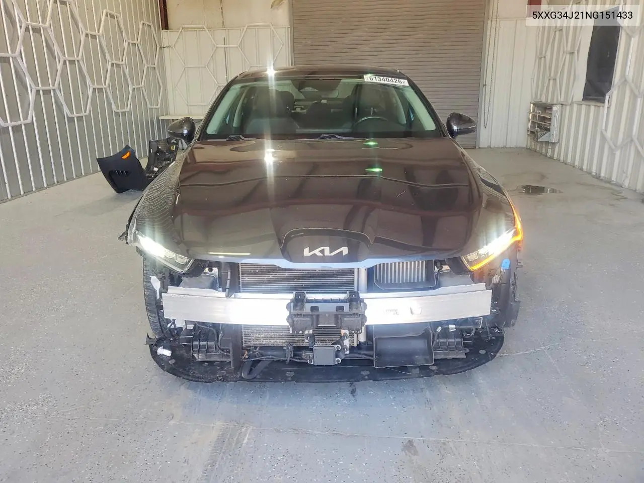 2022 Kia K5 Ex VIN: 5XXG34J21NG151433 Lot: 61340426