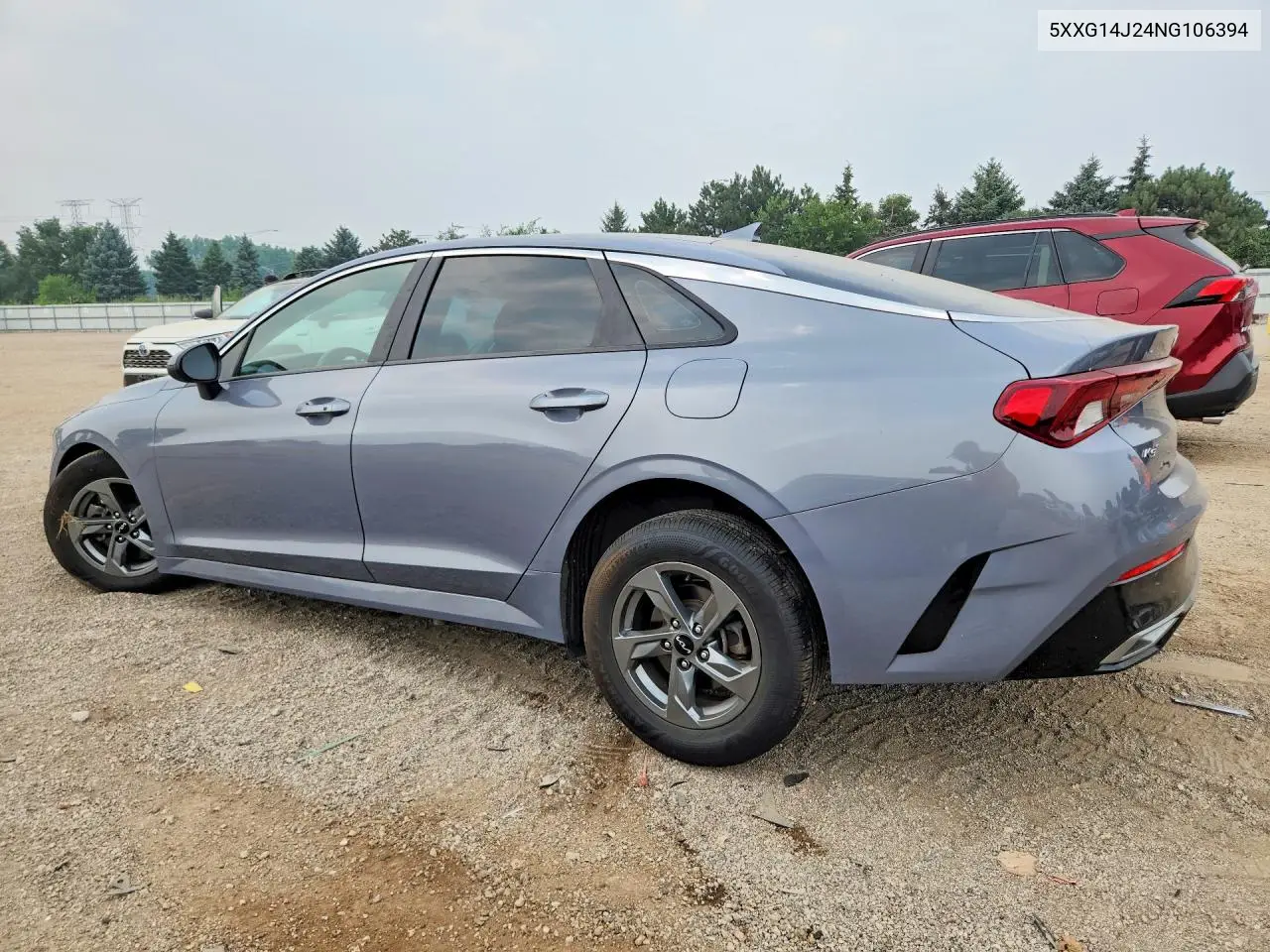 2022 Kia K5 Lxs VIN: 5XXG14J24NG106394 Lot: 61341626