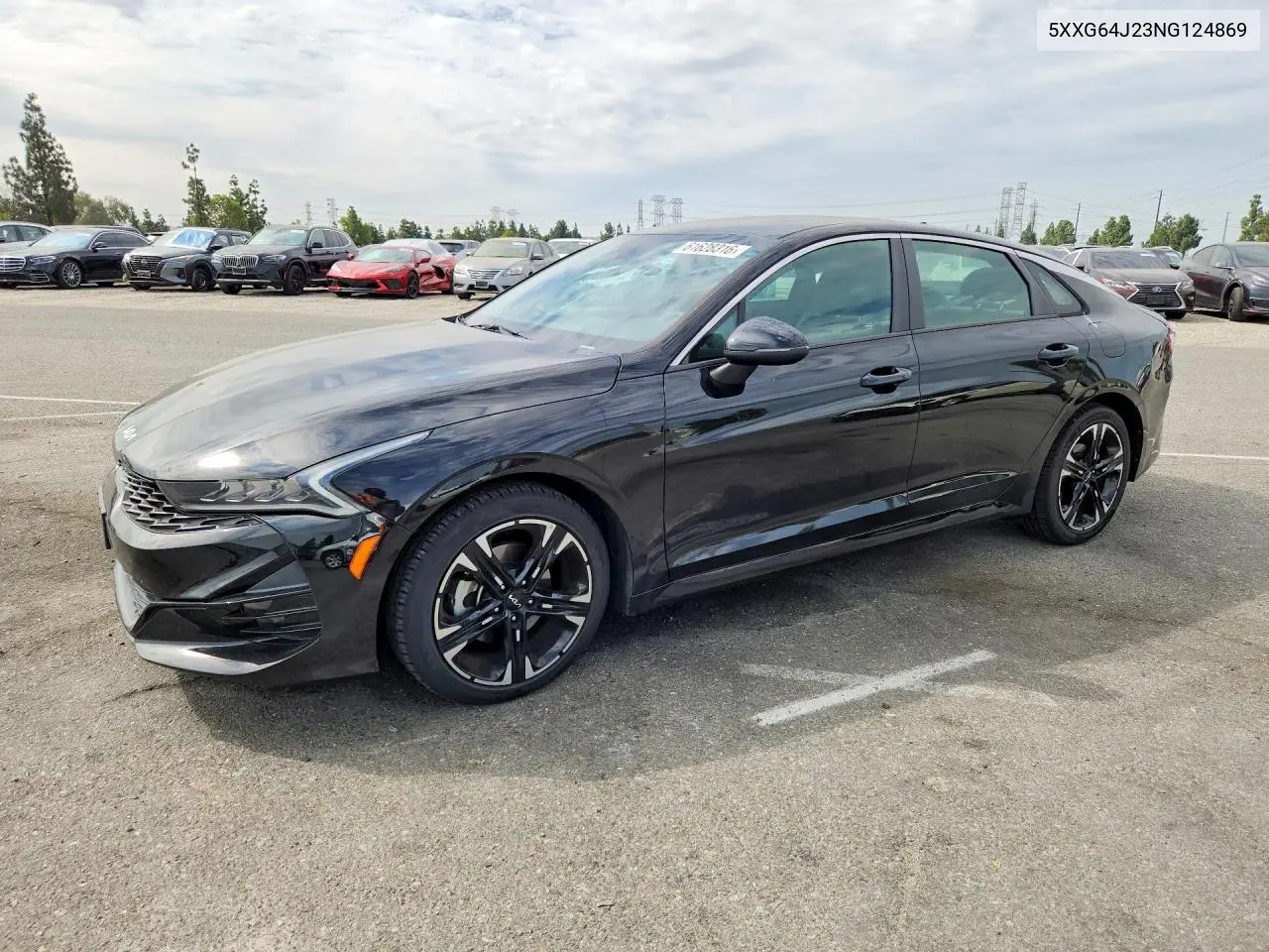 2022 Kia K5 Gt Line VIN: 5XXG64J23NG124869 Lot: 61628316